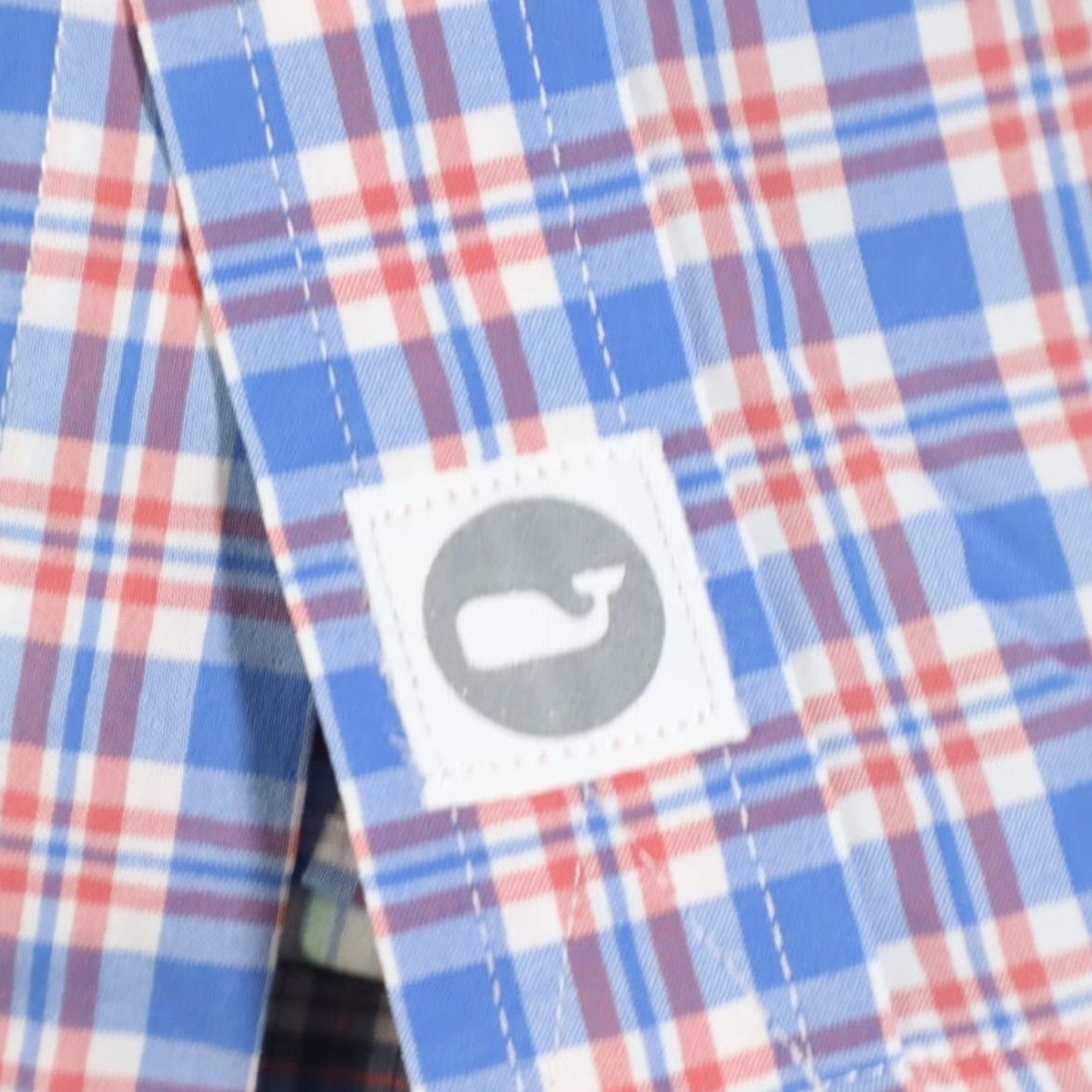 Vineyard Vines Vineyard Vines Performance Murray Plaid Button Up Shirt Blue Men's L Size US L / EU 52-54 / 3 - 6 Thumbnail