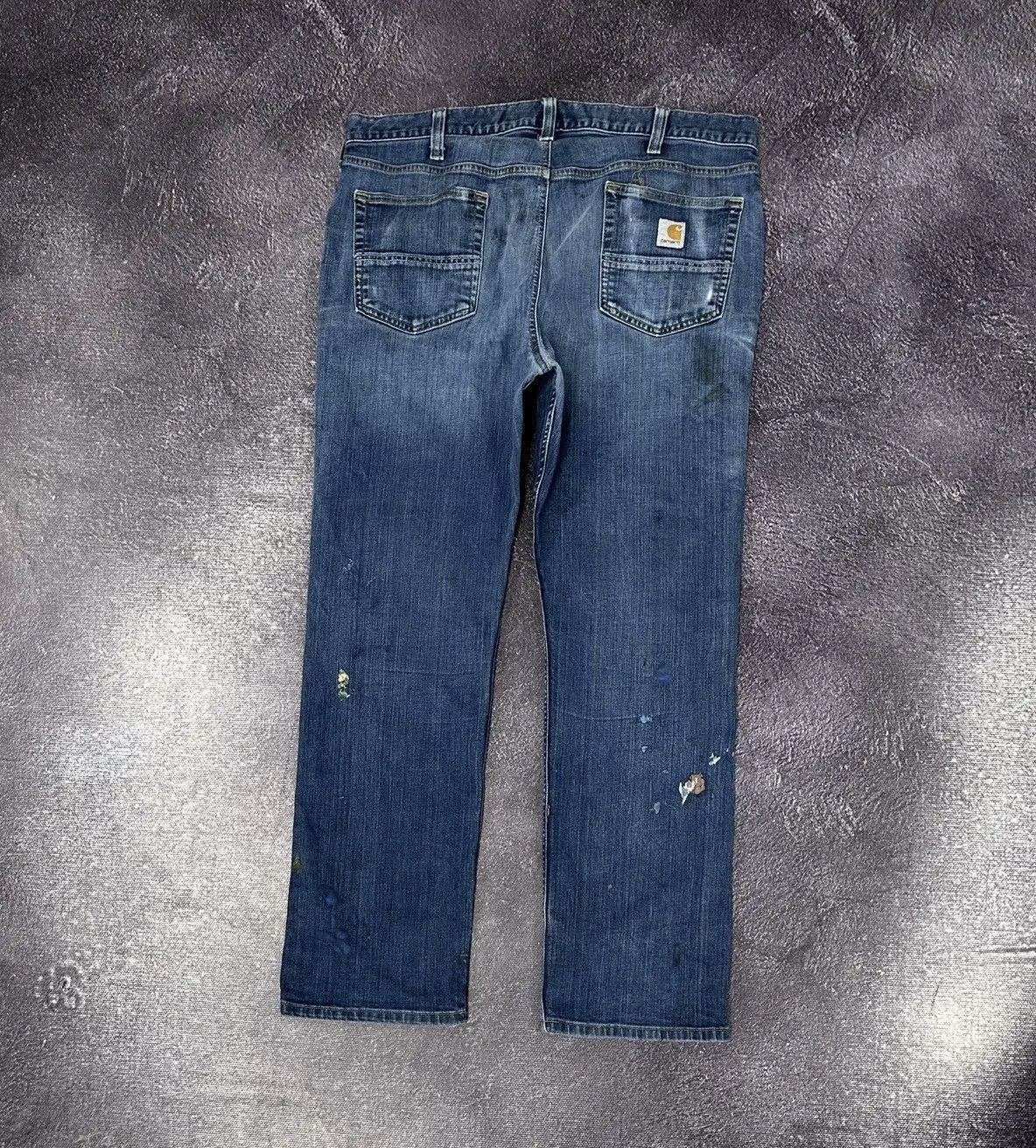 Carhartt × Vintage Vintage Carhartt Relaxed Fit Blue Denim American Hype Jeans Size US 38 / EU 54 - 1 Thumbnail