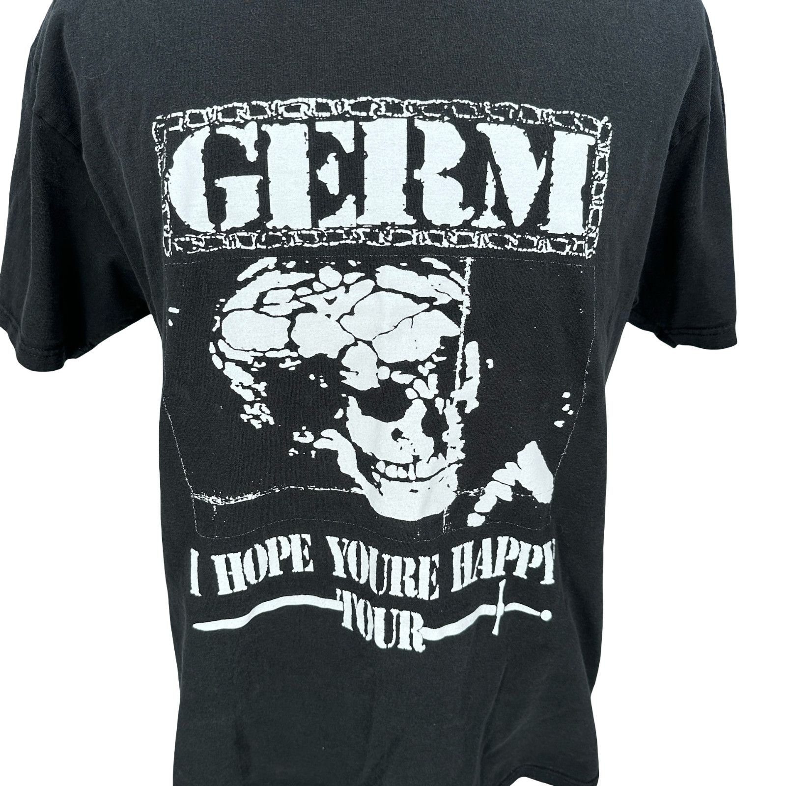 Hope Germ I Hope You’re Happy Tour T-Shirt Men’s L Black Graphic Size US L / EU 52-54 / 3 - 2 Thumbnail