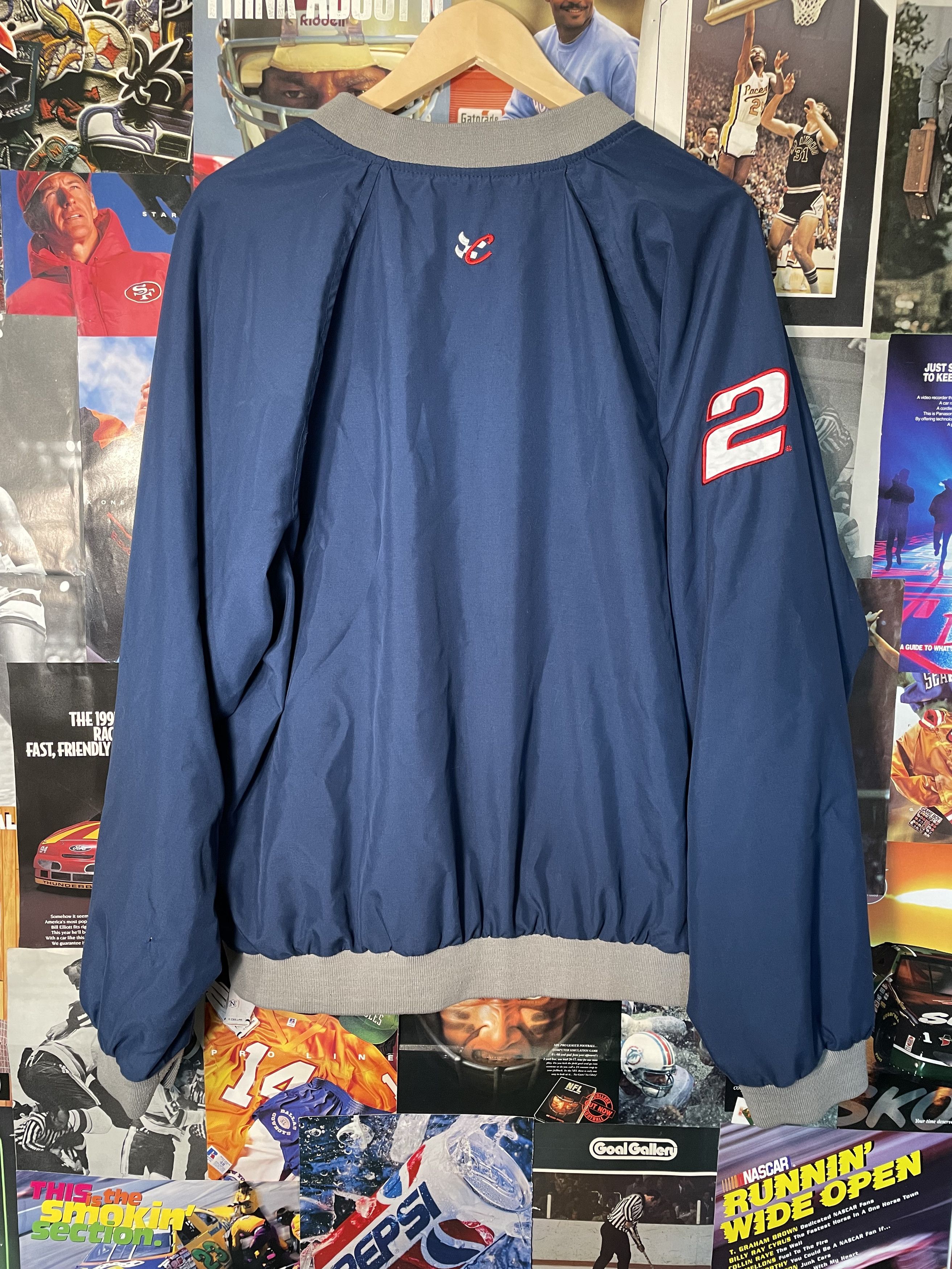 Chase Authentics × Vintage Rusty Wallace | Miller Light Reversable Pullover Size US XL / EU 56 / 4 - 2 Thumbnail