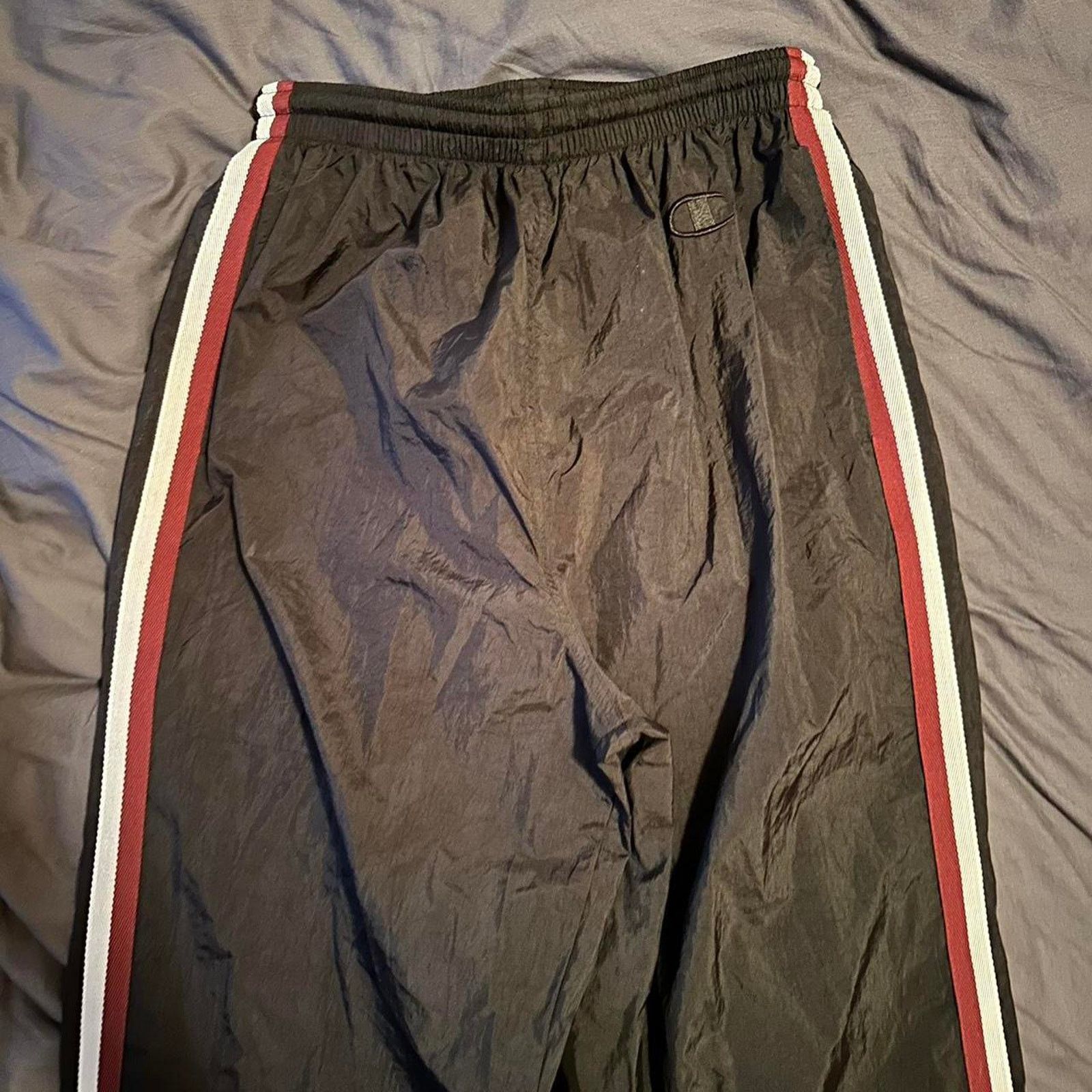 Champion Vintage Y2K Black Champion Track Pants Size L Size US 34 / EU 50 - 4 Thumbnail