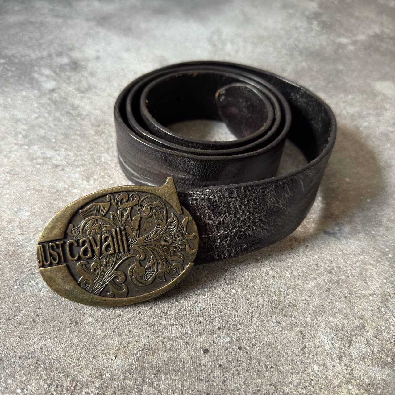 Just Cavalli Vintage Leather Belt