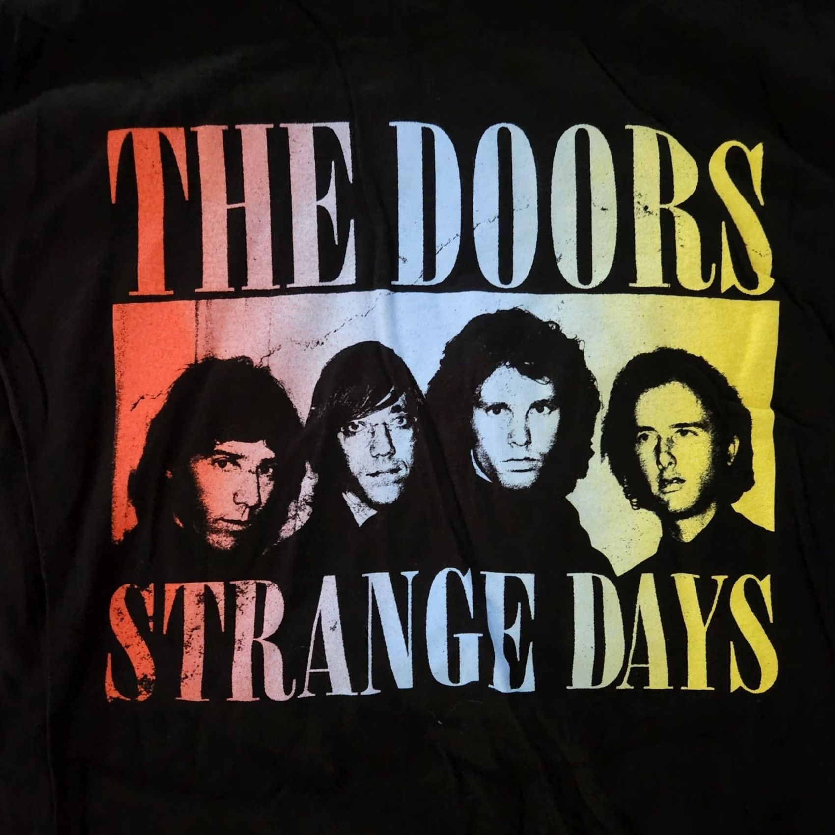 Vintage The Doors T Shirt Tee Mens 2XL Black 70s Rock Classic Jim Morrison Size US XXL / EU 58 / 5 - 2 Thumbnail