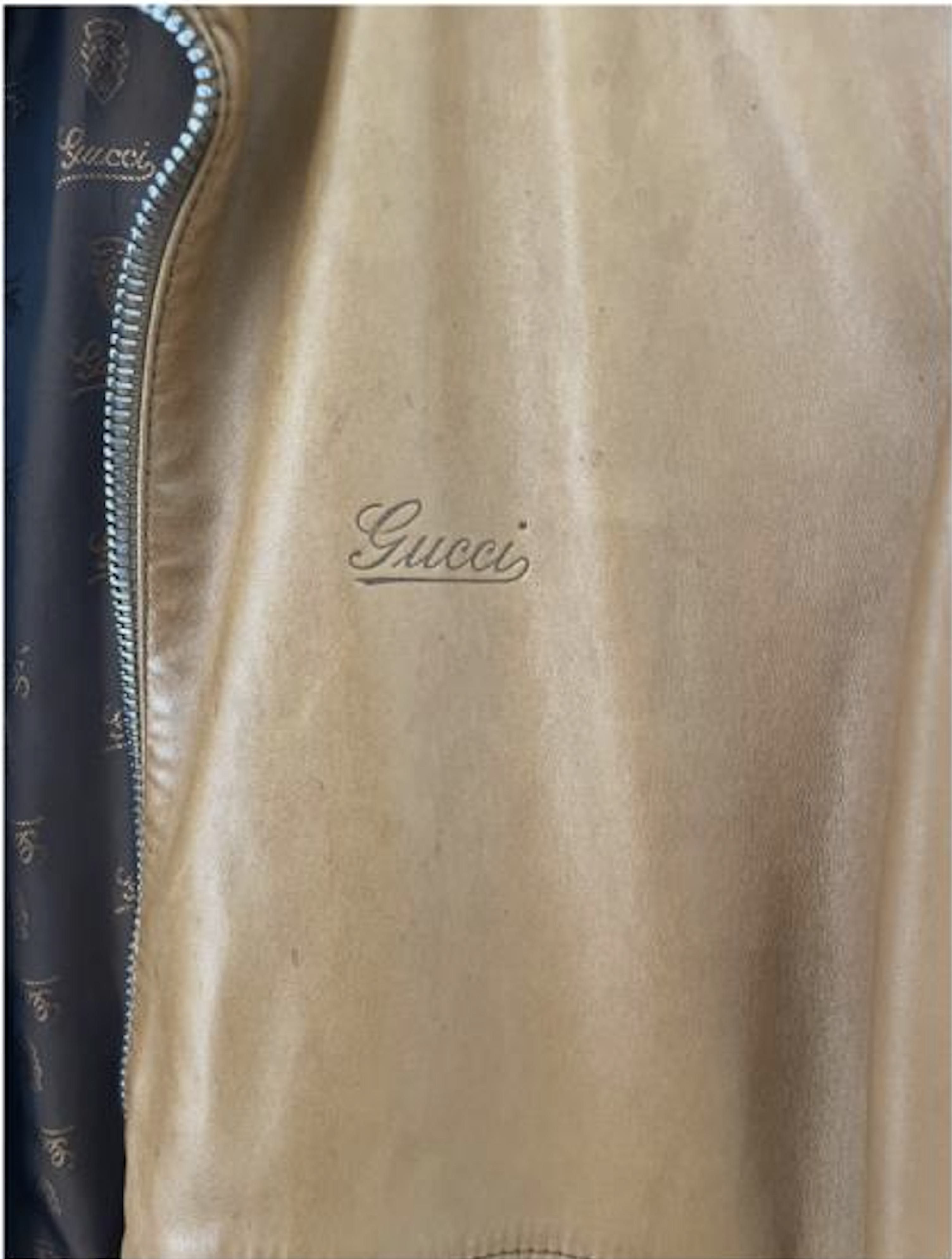 Gucci Gucci jacket M Brown Size US M / EU 48-50 / 2 - 5 Thumbnail