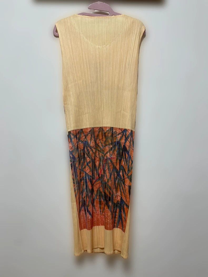 Issey Miyake Issey Miyake Taiji Bamboo Forest dress Size L / US 10 / IT 46 - 2 Thumbnail