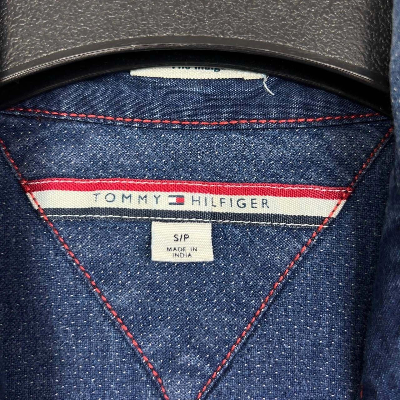 Tommy Hilfiger Tommy Hilfiger Button Up Shirt Men Denim Blue Collared S Size US S / EU 44-46 / 1 - 5 Thumbnail