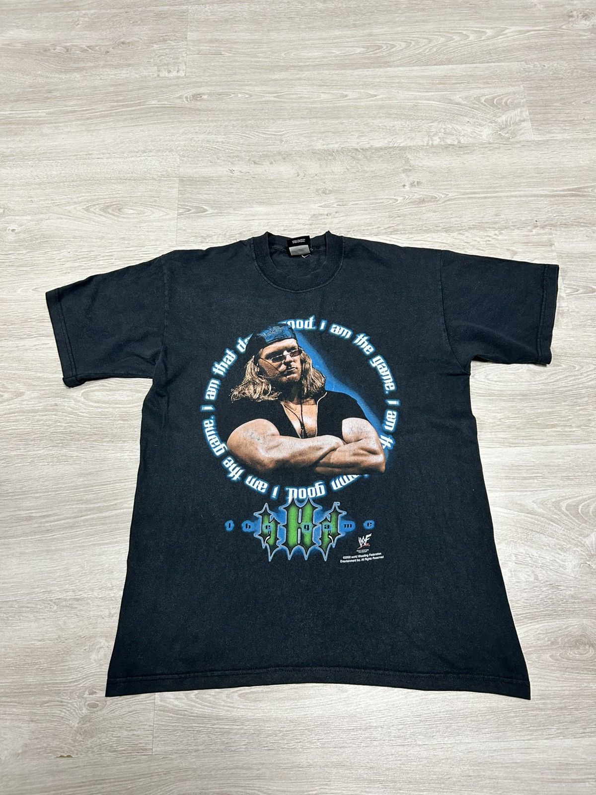 Vintage × WWE × WWF Vintage Triple H HHH The Game WWE 2000 T-shirt size M Size US M / EU 48-50 / 2 - 2 Thumbnail
