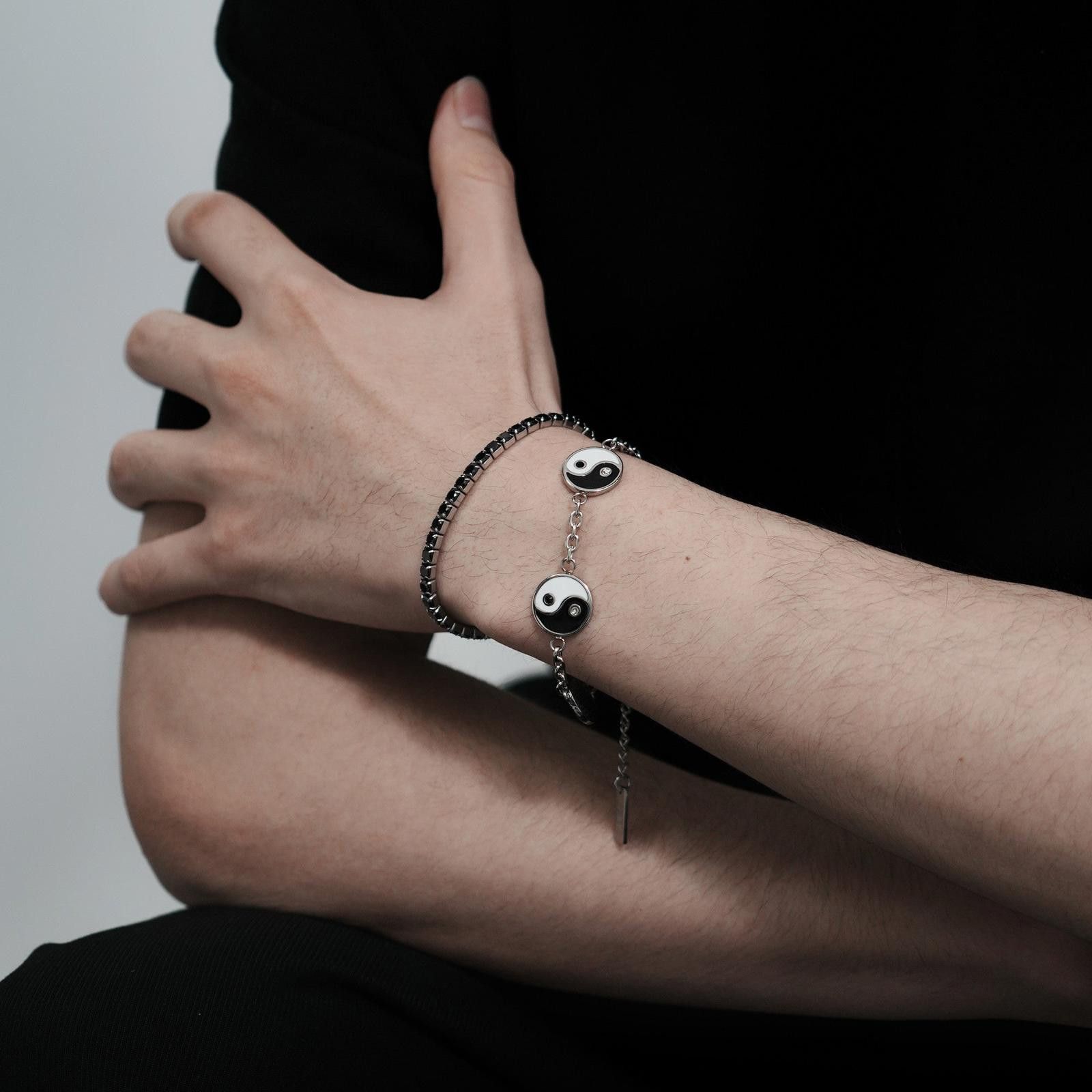 Other Yin Yang Tai Chi Bracelet – Adjustable Couple Style Size ONE SIZE - 4 Thumbnail