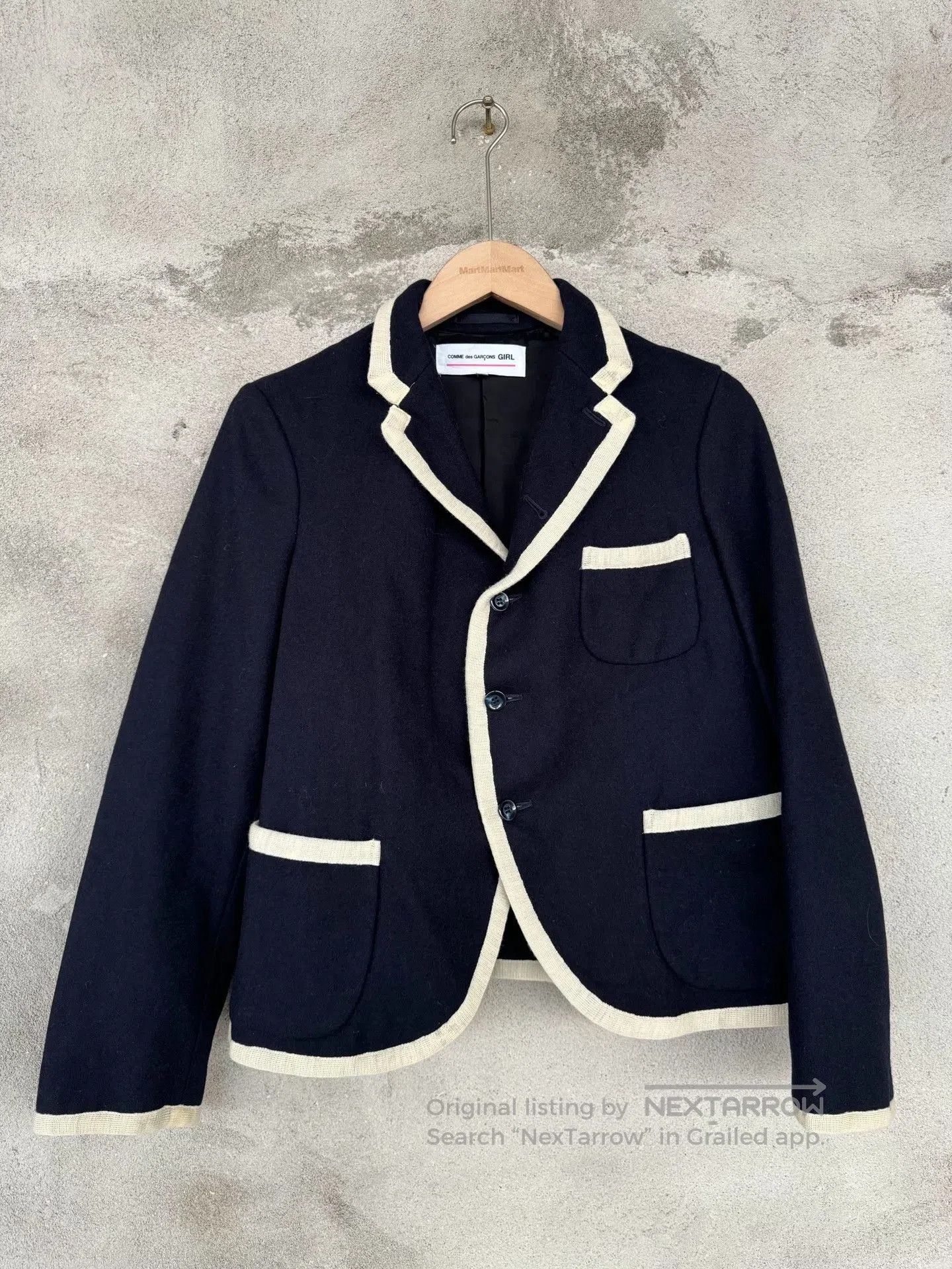 Comme des Garcons Comme Des Garçons Girl Preppy Blazer. Size S / US 4 / IT 40 - 1 Thumbnail