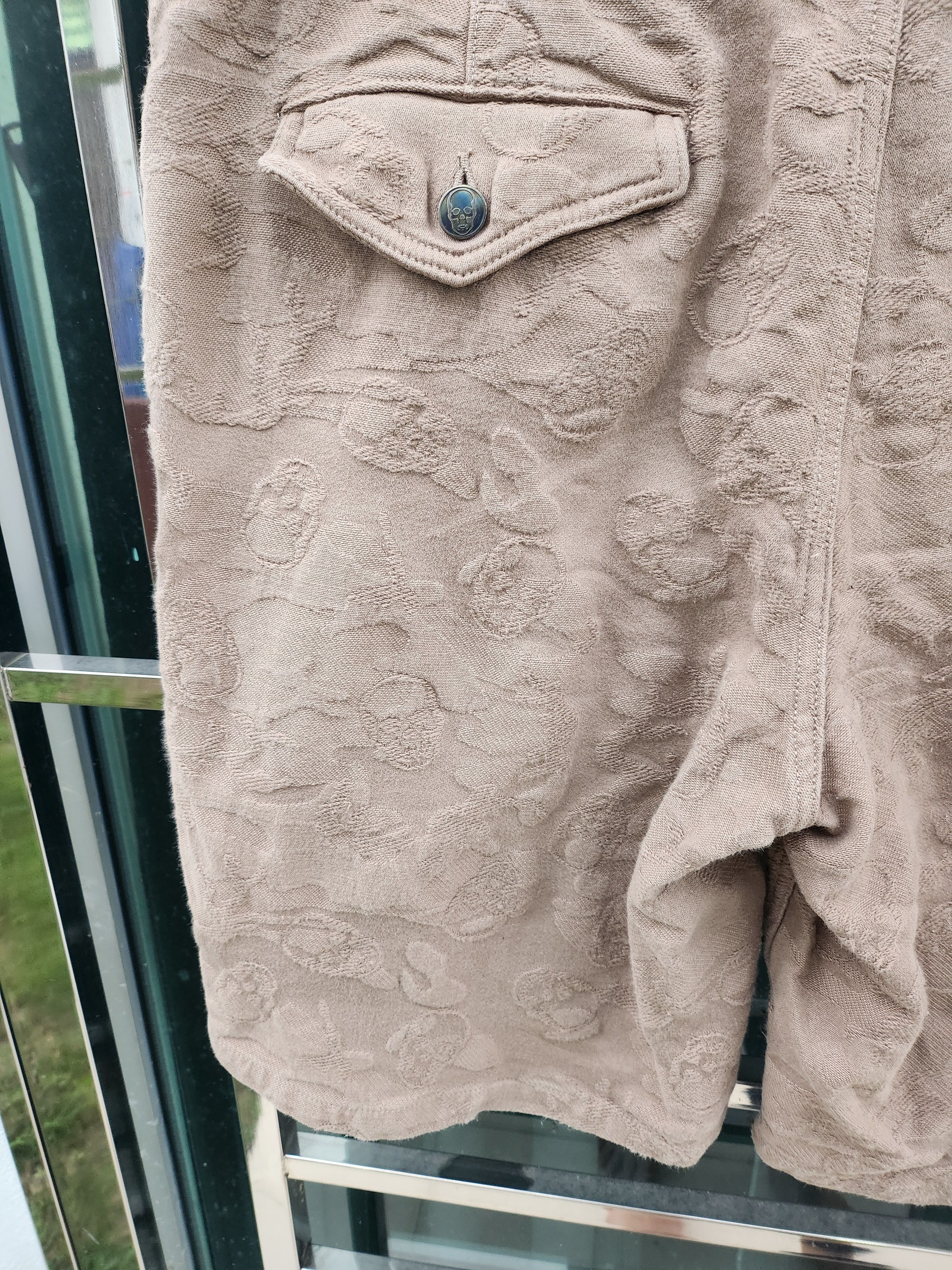 If Six Was Nine × Japanese Brand × Lucien Pellat-Finet 💥Rare Lucien Pellat Finet Brown Shorts Size US 38 / EU 54 - 7 Thumbnail