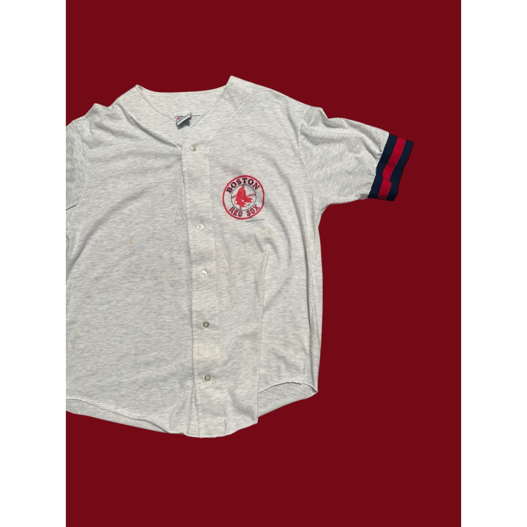 MLB 1991 Boston Red Sox Jersey Size US XL / EU 56 / 4 - 2 Thumbnail