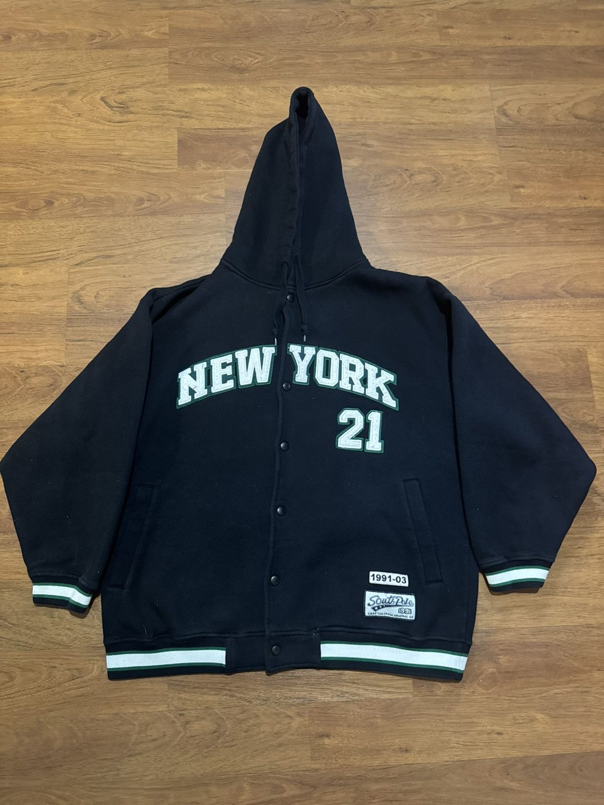 Southpole × Stussy × Vintage Y2K south pole button up jacket New York Size US L / EU 52-54 / 3 - 1 Thumbnail
