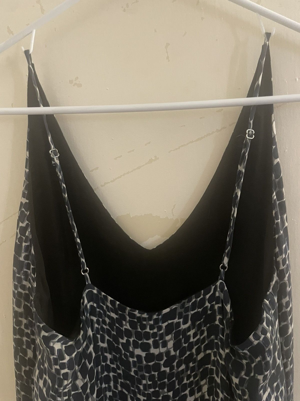 Other Heather Blue Geometric Print Camisole Size S / US 4 / IT 40 - 8 Thumbnail