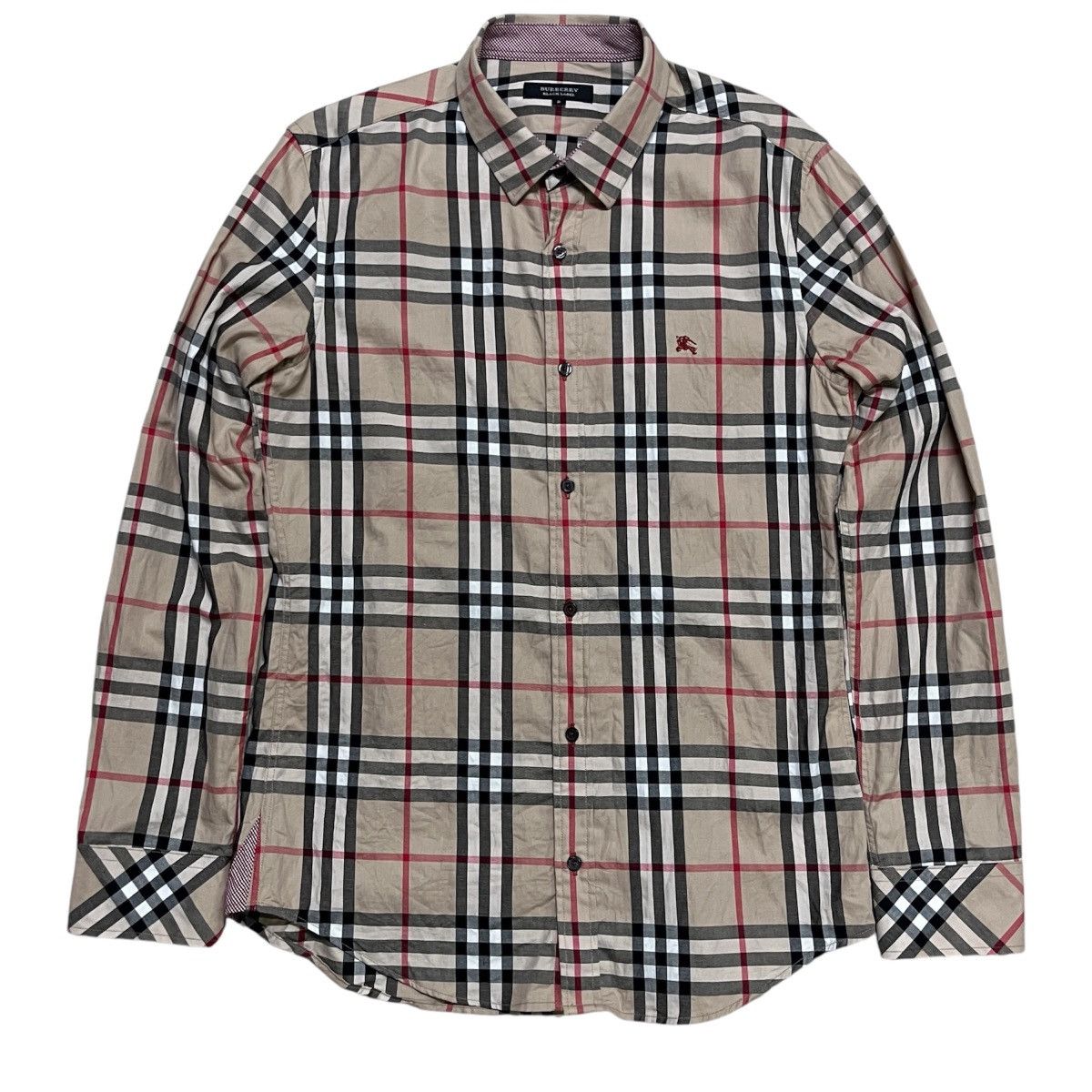 Black Label × Burberry Vintage Burberry Nova Check Button Up Shirt Size S / US 4 / IT 40 - 1 Thumbnail