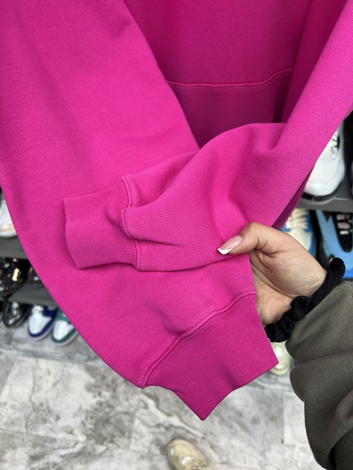 Balenciaga Balenciaga Pink Small Logo Hoodie Size US M / EU 48-50 / 2 - 5 Thumbnail