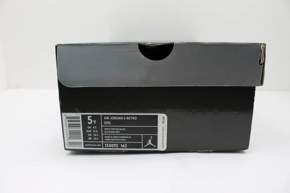 Jordan Brand Nike Air Jordan 5 Retro Fire Red Size US 5 / EU 37 - 8 Thumbnail