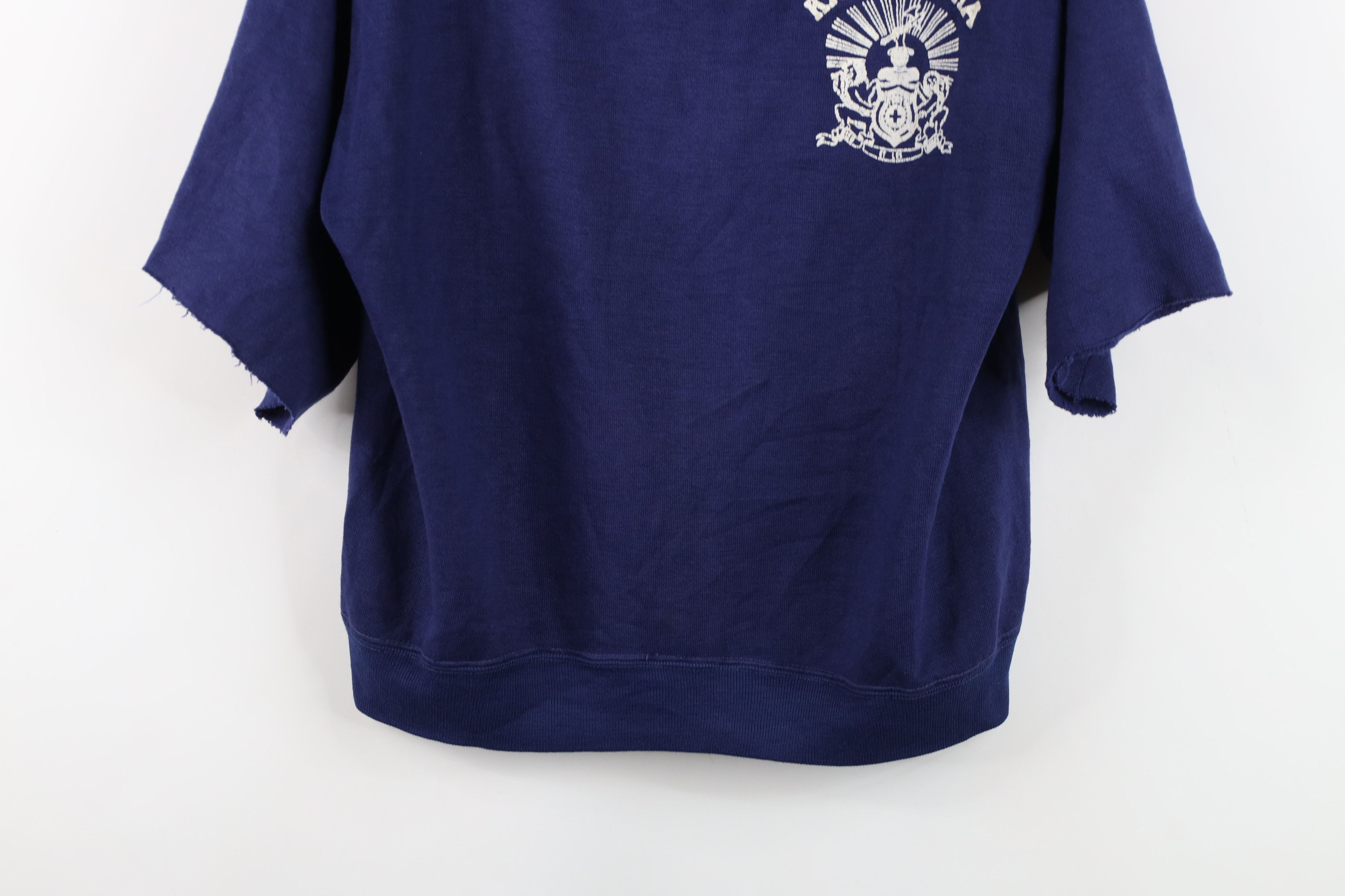 Vintage Vintage 50s 60s Alpha Order Short Sleeve Sweatshirt USA Size L / US 10 / IT 46 - 3 Thumbnail