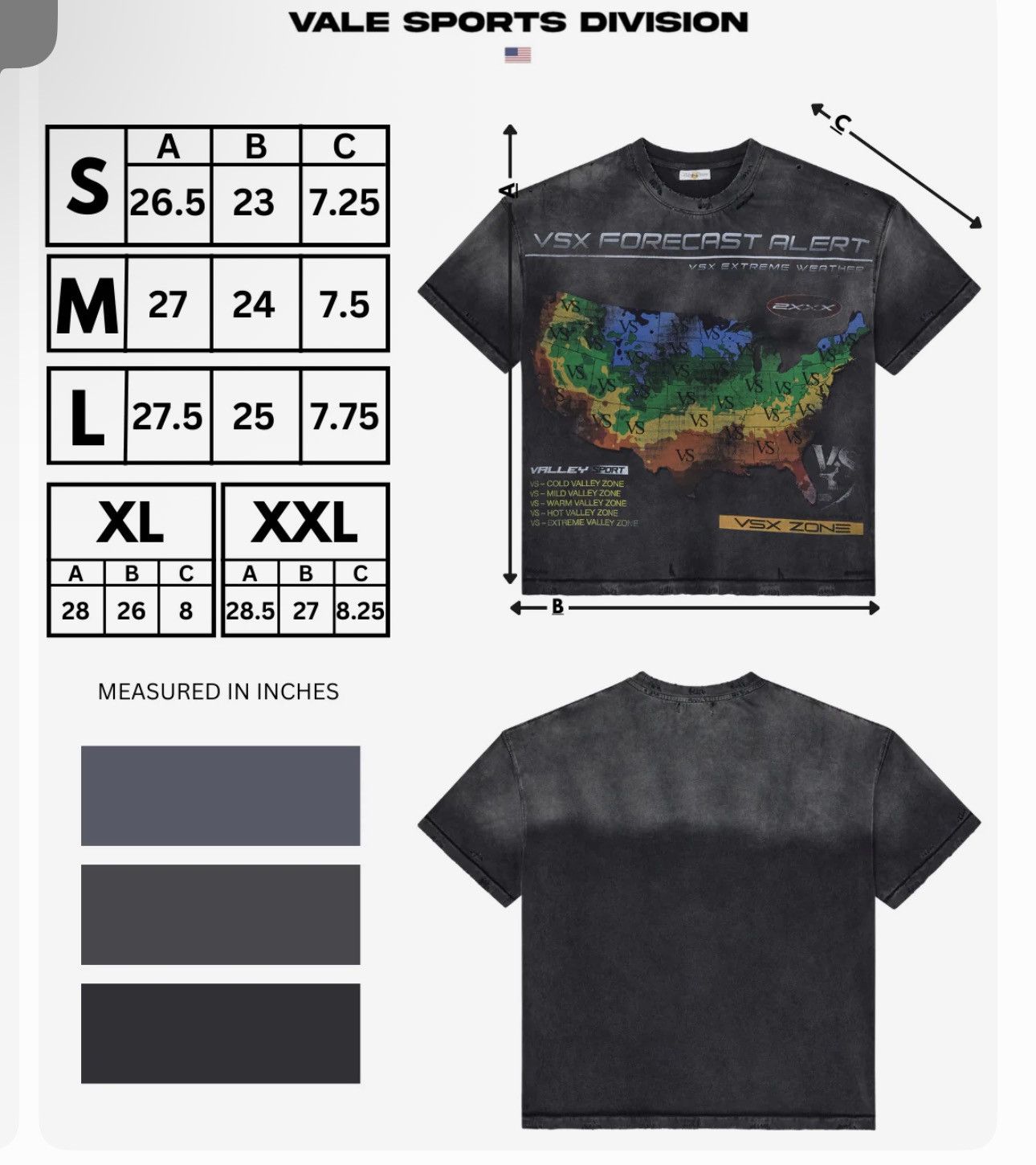 Other Vale Lives “WEATHERMAN” Tee Size US M / EU 48-50 / 2 - 4 Thumbnail