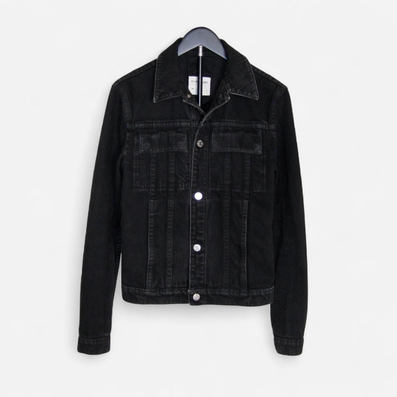 Helmut Lang Helmut Lang Waxed Denim Jacket Black | Grailed