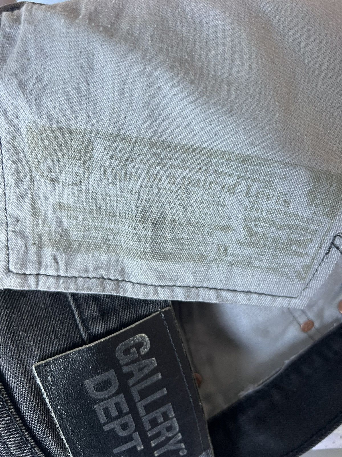 Gallery Dept. Gallery Dept Ready Zip Denim (Black) Size US 32 / EU 48 - 11 Thumbnail