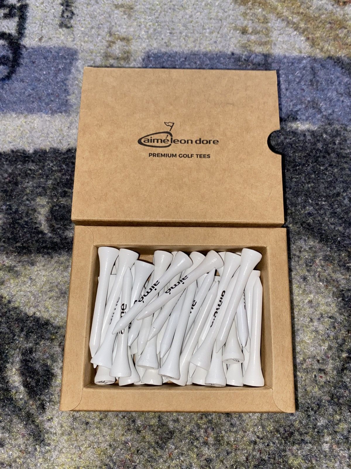 Aime Leon Dore Aime Leon Dore Premium Golf Tees (Pack of 50) Size ONE SIZE - 1 Thumbnail