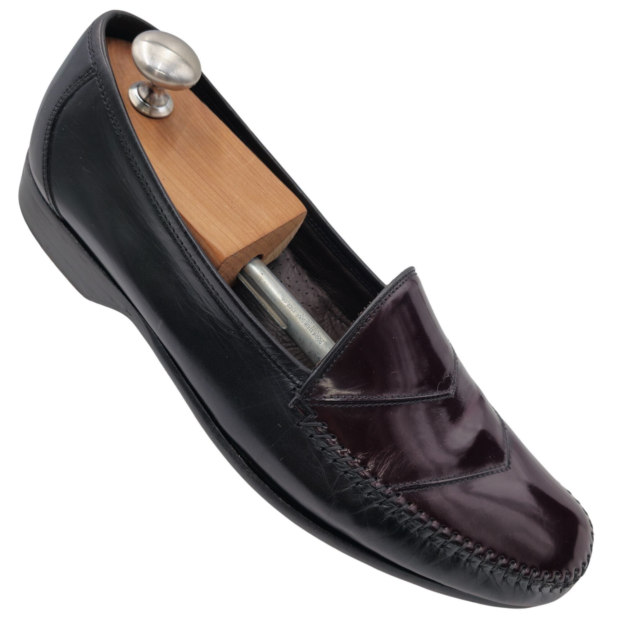 Bragano Vintage Bragano Cole Haan Italy Men 11.5 Brown Black Leather Size US 11.5 / EU 44-45 - 1 Thumbnail