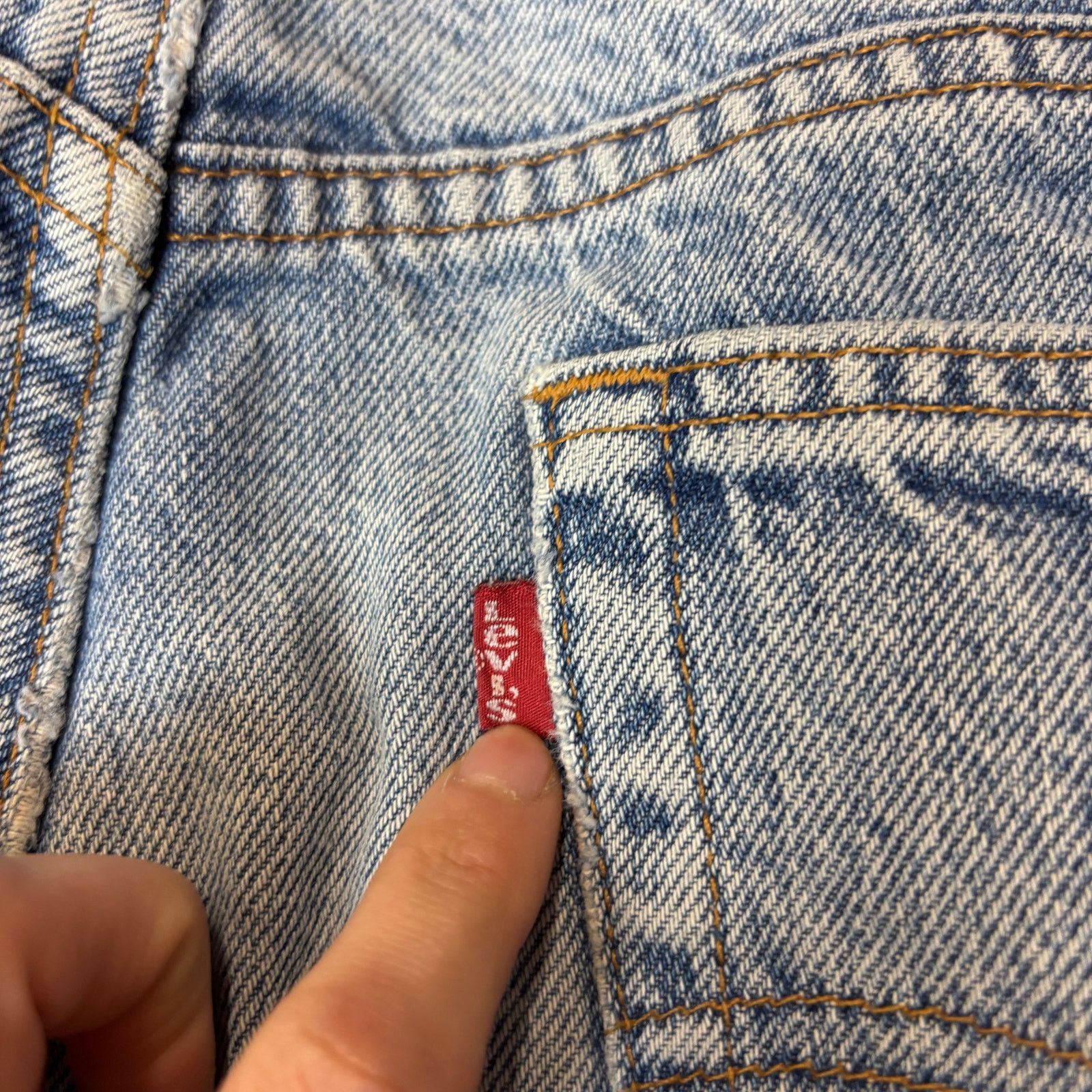 Levi's × Vintage Vintage 90s Levi's 505 Regular Fit Straight Leg Jeans 36x30 Size US 36 / EU 52 - 5 Thumbnail