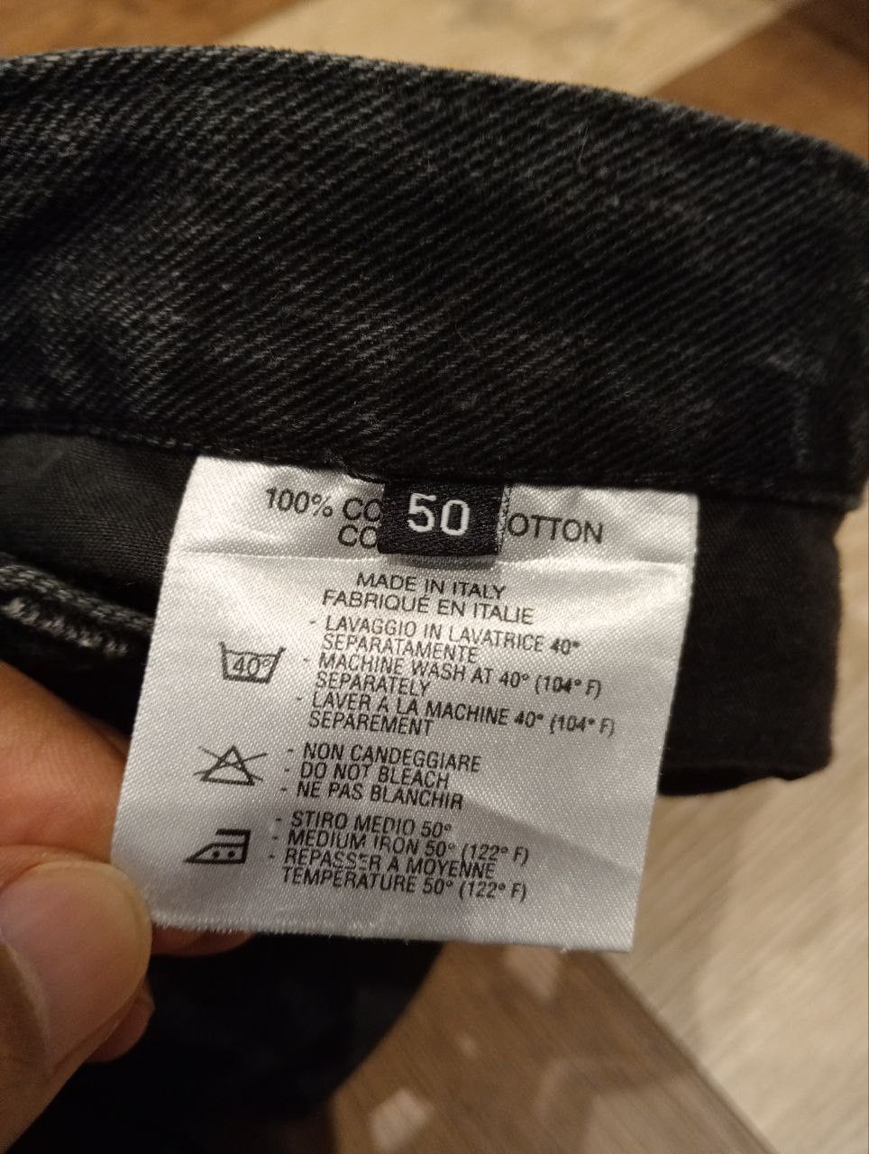 Gucci LUXURY GUCCI BLACK JEANS - SIZE 50 Size US 37 - 10 Thumbnail