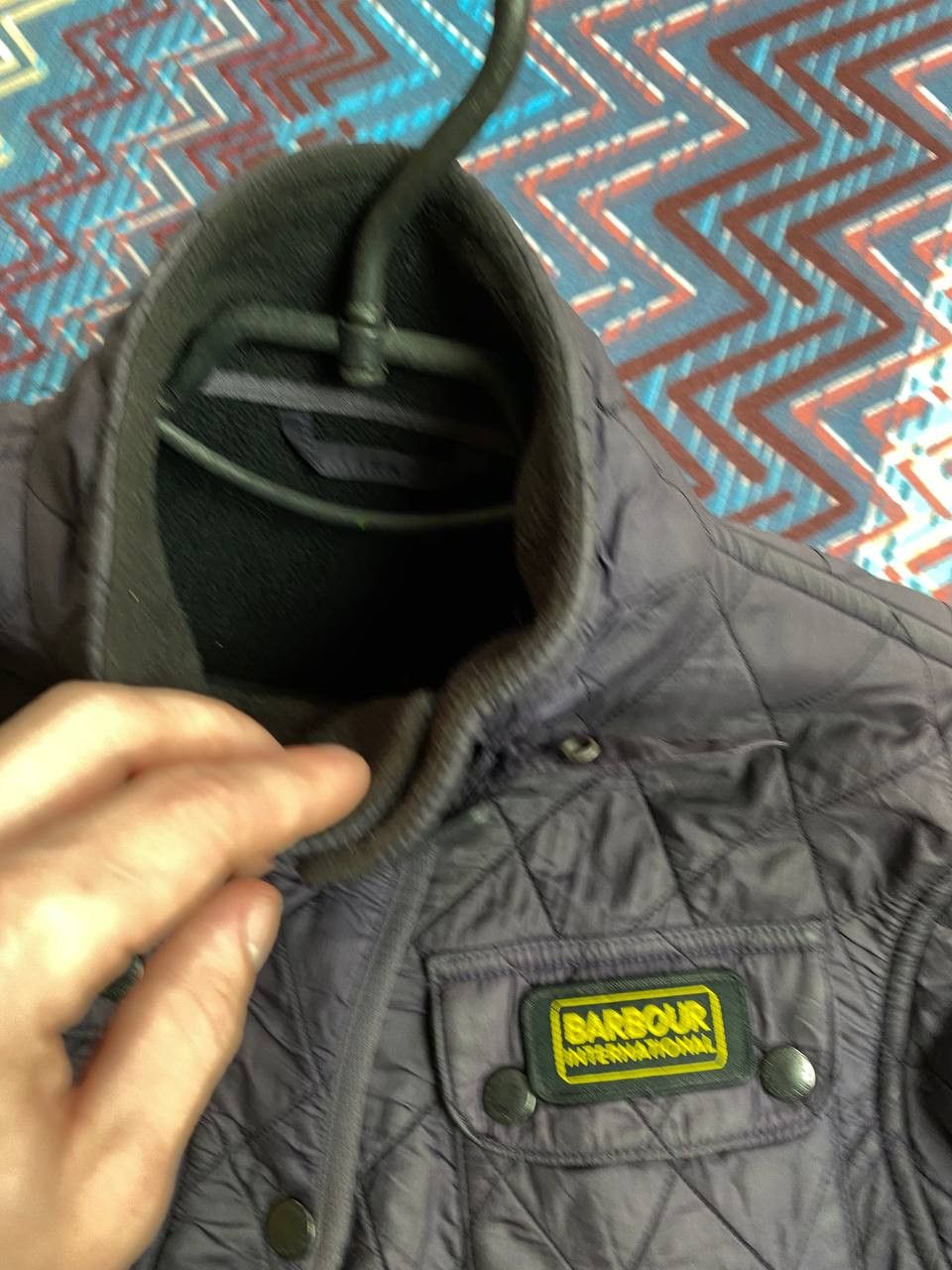 Barbour × Vintage Barbour Drax Quilt coat Women's size USA 8 Size M / US 6-8 / IT 42-44 - 23 Thumbnail
