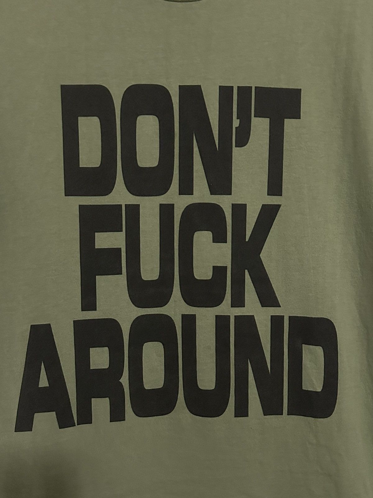 Supreme Supreme Don’t Fuck Around Tee Size US S / EU 44-46 / 1 - 2 Thumbnail