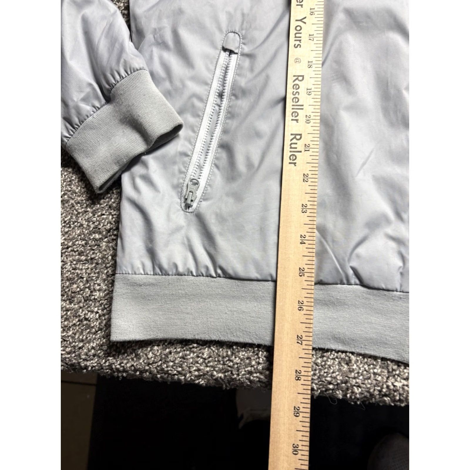 Nike Nike Jacket Mens 2XL Gray Windrunner GX1 Sportswear Men Big Swoosh Full Zip Hooded Size US XXL / EU 58 / 5 - 7 Thumbnail