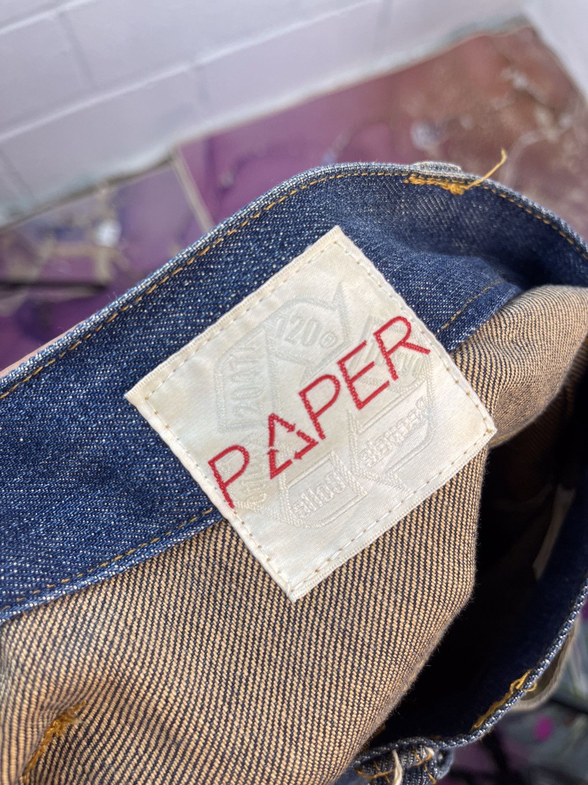 20471120 × Beauty Beast A/W2000 20471120 Reconstruction Denim Pants Size US 34 / EU 50 - 17 Thumbnail