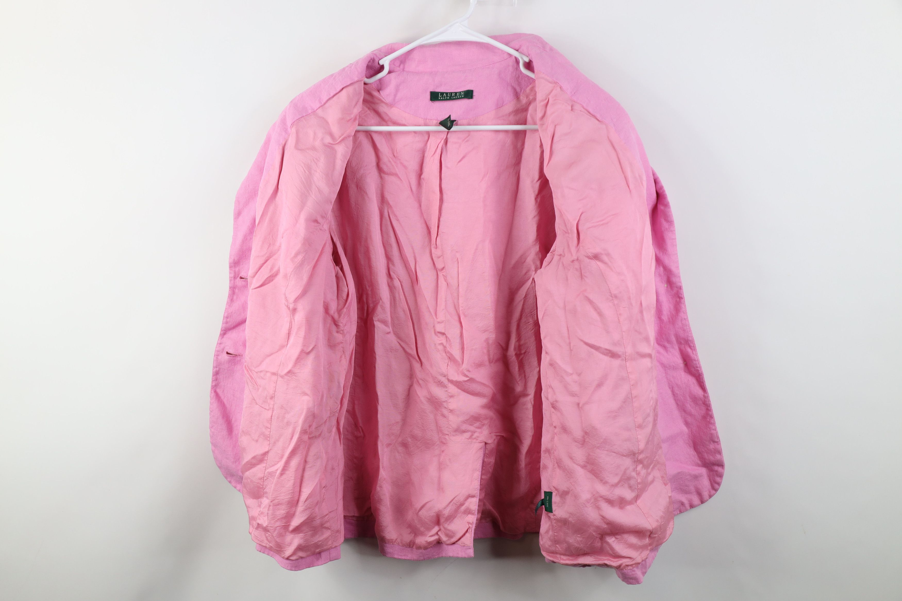 Polo Ralph Lauren Vintage 90s Y2K Ralph Lauren Jacket Pink Legally Blonde Size XXL / US 16-18 / IT 52-54 - 10 Thumbnail