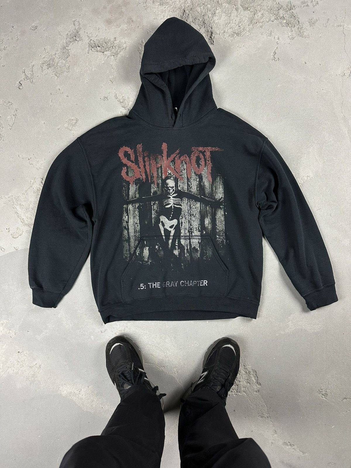 Vintage 2014 Slipknot The Gray Chapter Death Metal Hoodie