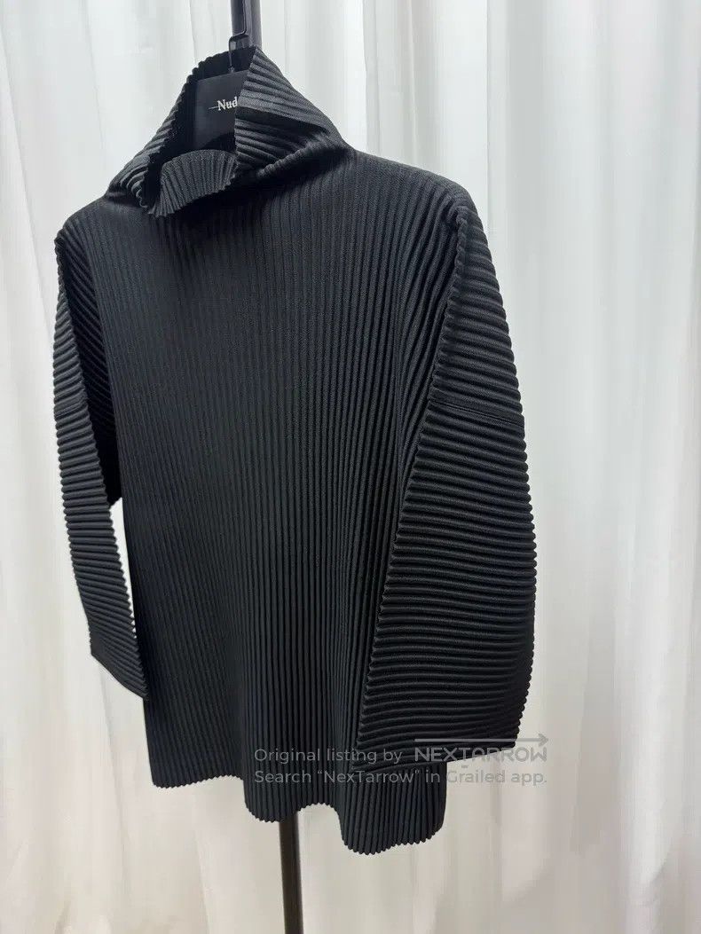 Issey Miyake Issey Miyake Ruffled High Collar Long Sleeve Size S / US 4 / IT 40 - 2 Thumbnail