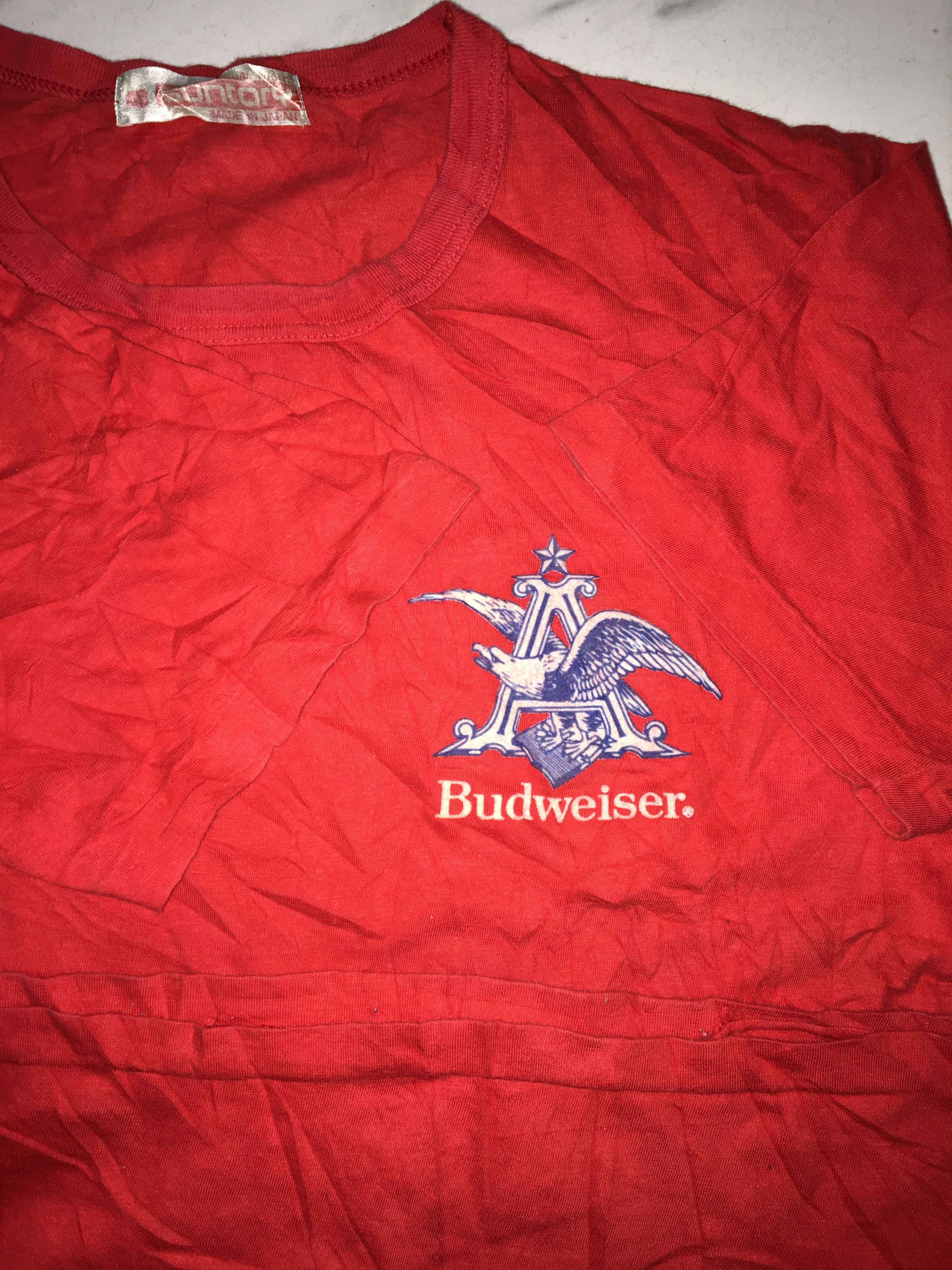 Budweiser Vintage Budweiser Tshirt Size US M / EU 48-50 / 2 - 6 Thumbnail