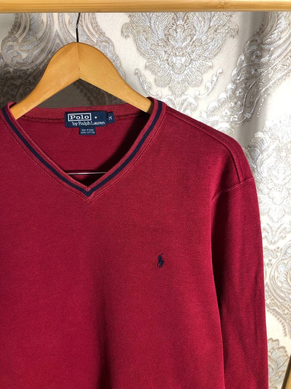 Polo Ralph Lauren VINTAGE POLO RALPH LAUREN SWEATER RETRO DESIGNER CASUAL 90s Size US M / EU 48-50 / 2 - 2 Thumbnail