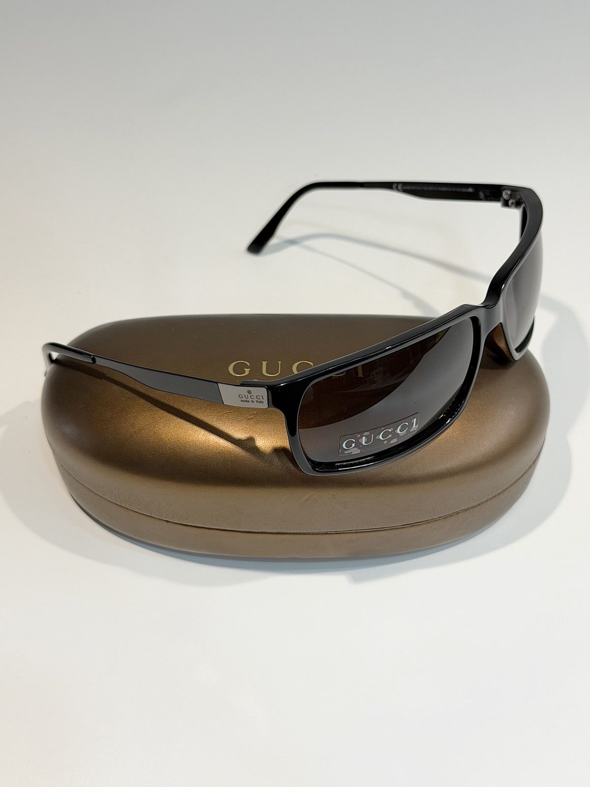 Gucci × Tom Ford × Vintage GUCCI AW99 by Tom Ford Logo Sunglasses