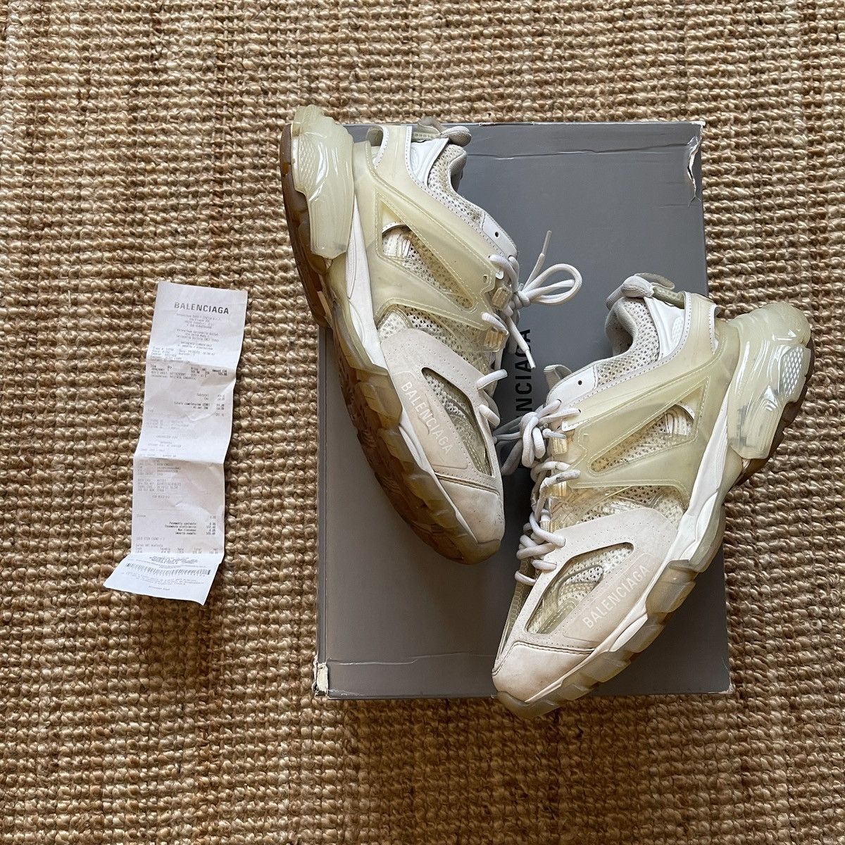 Balenciaga Balenciaga track ”clear sole” Size US 8 / EU 41 - 1 Thumbnail