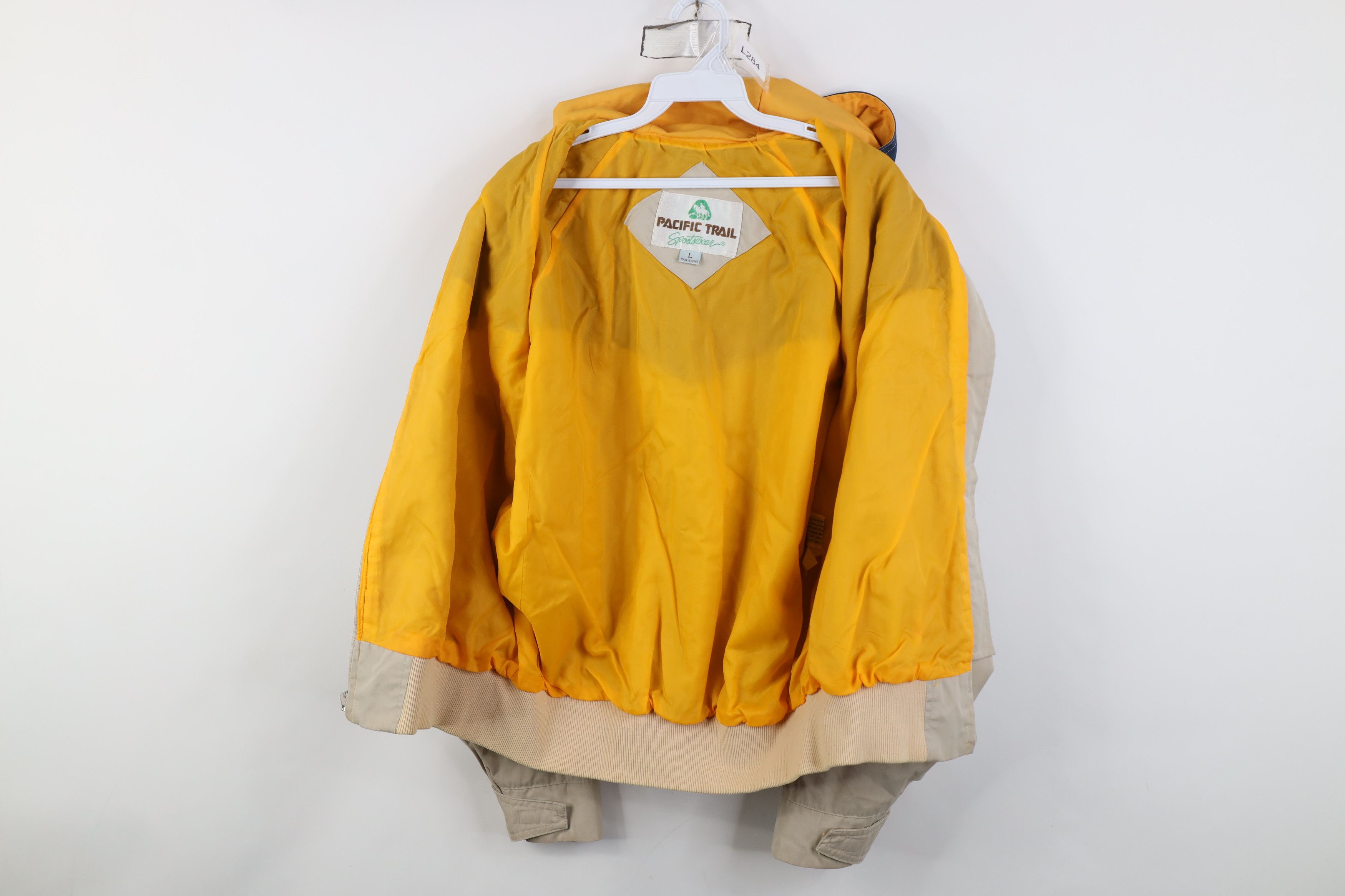Vintage Vintage 70s 80s Streetwear Western Hooded Bomber Jacket Size US L / EU 52-54 / 3 - 11 Thumbnail