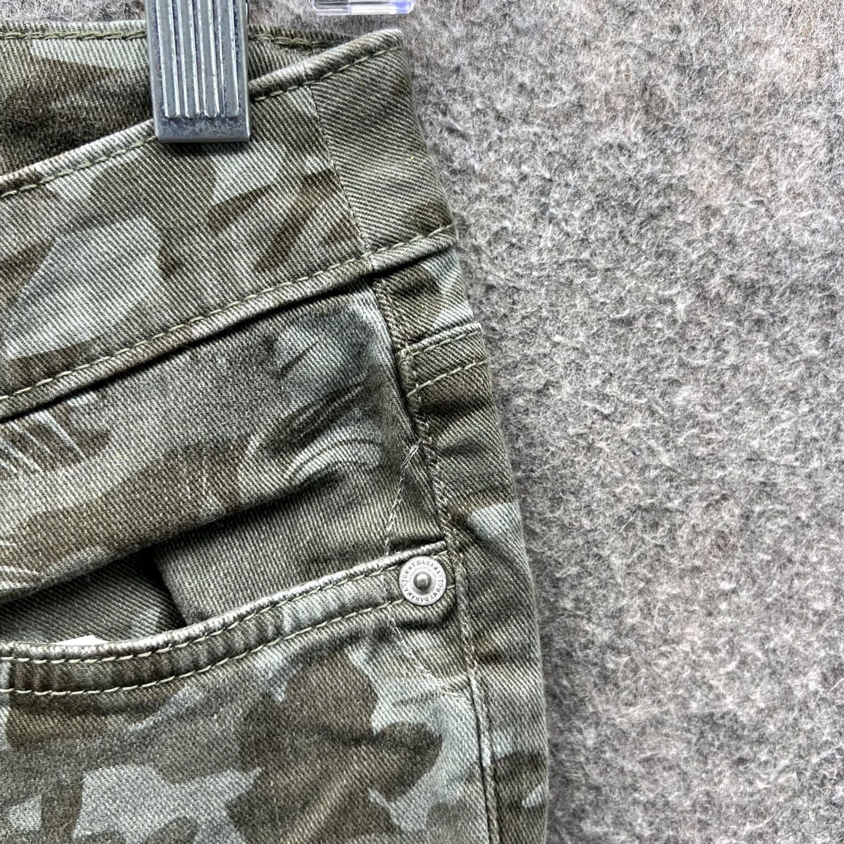 Tommy Bahama Tommy Bahama Pants Women 4 28 Camouflage Skinny Ankle Cotton Tencel Casual Cotton Green 26 In Inseam Pockets Size 27" / US 4 / IT 40 - 5 Thumbnail
