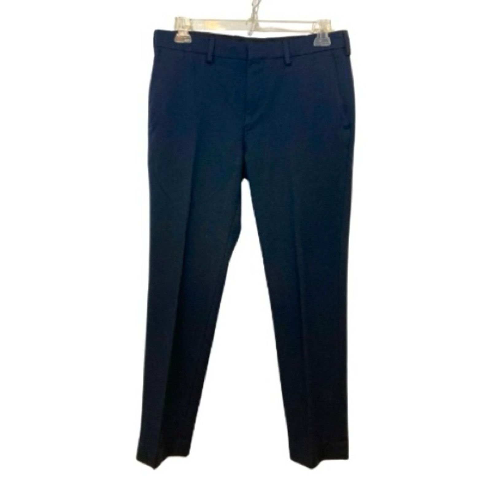 Other Louis Raphael Navy Blue Pleated Tapered Straight Slack Pants Size US 33 - 1 Thumbnail