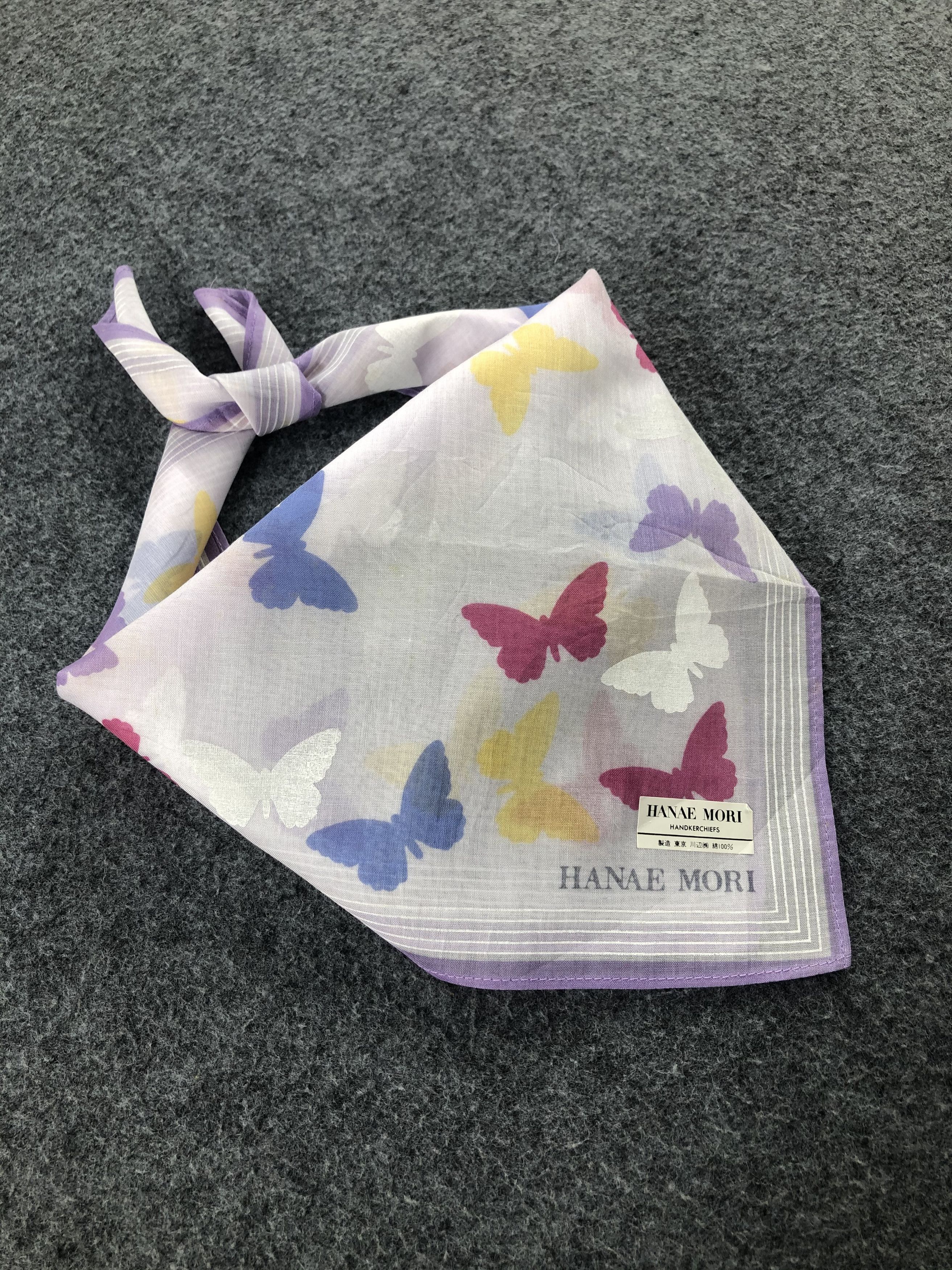 Hanae Mori × Japanese Brand × Vintage Hanae Mori Handkerchief / Bandana / Neckerchief Size ONE SIZE - 2 Thumbnail