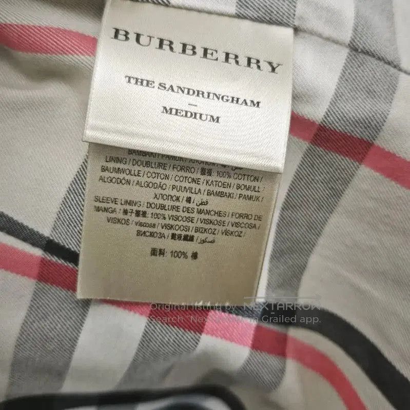 Burberry Burberry Women's Khaki Cotton Mid-Length Trench Coat. Size S / US 4 / IT 40 - 5 Thumbnail