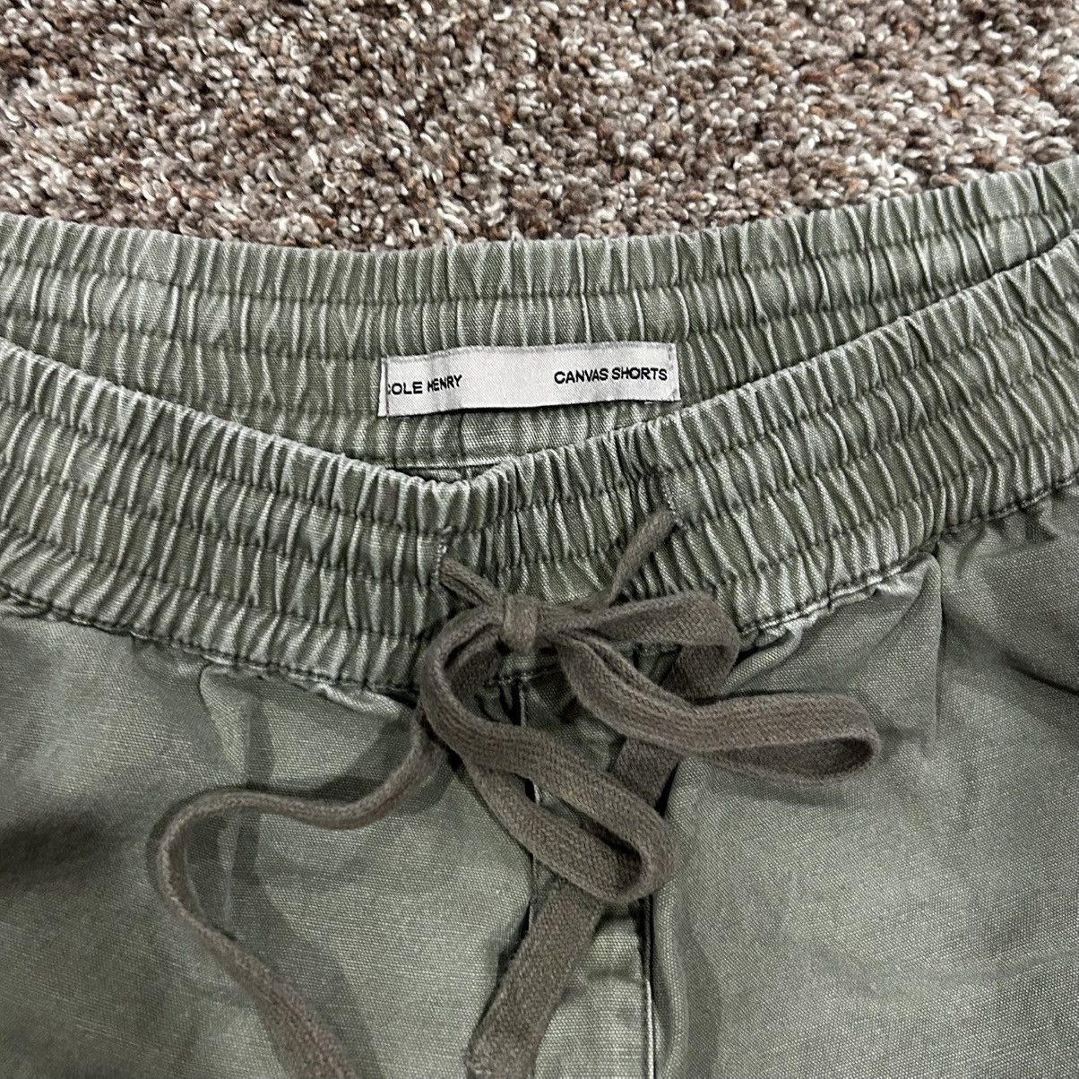 Cole Henry Cole Henry Canvas Shorts Olive Sage Green Size M Size US 32 / EU 48 - 3 Thumbnail