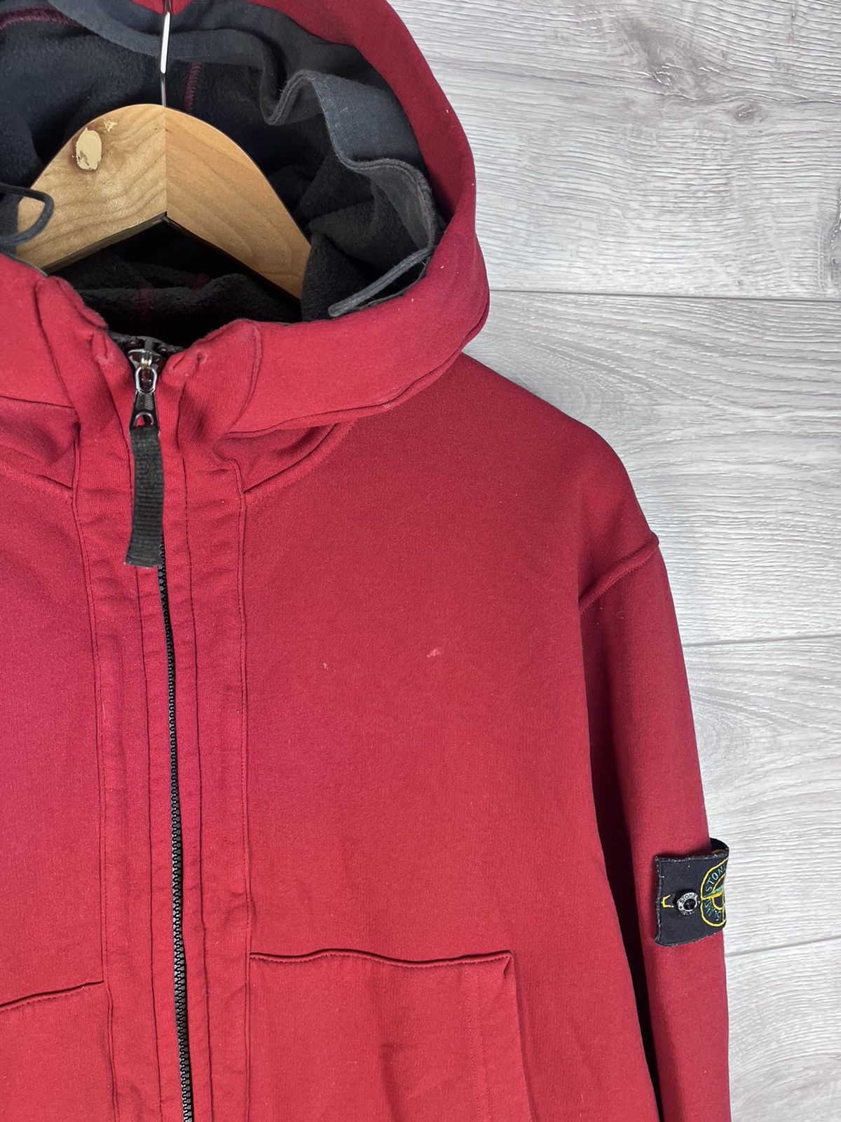 Stone Island Vintage men Zip-up hoodie Stone Island made in Italy size L Size US L / EU 52-54 / 3 - 4 Thumbnail