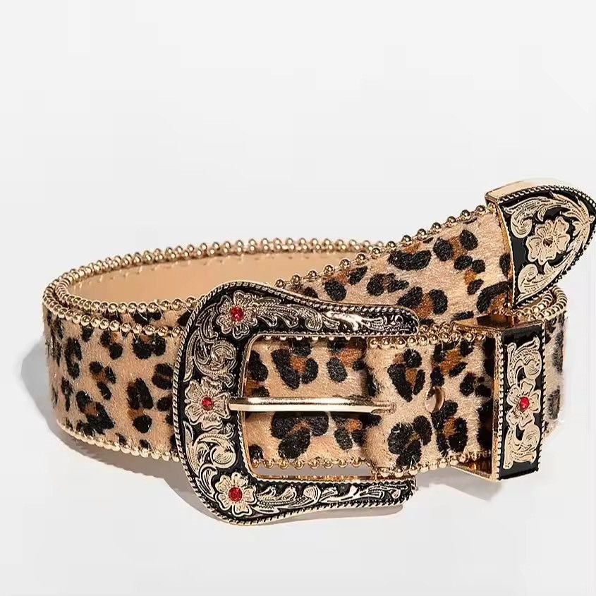 Other Cheetah leopard print belt 102 cm Size 28 - 8 Thumbnail