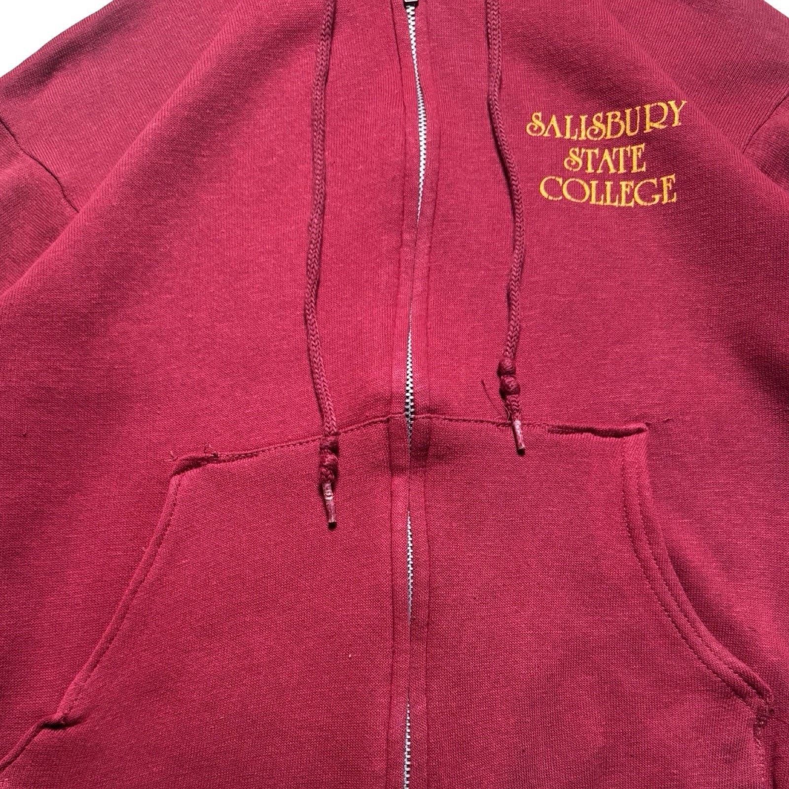 Vintage Vintage 80s Artex Salisbury University Full Zip Jacket True Size US S / EU 44-46 / 1 - 2 Thumbnail