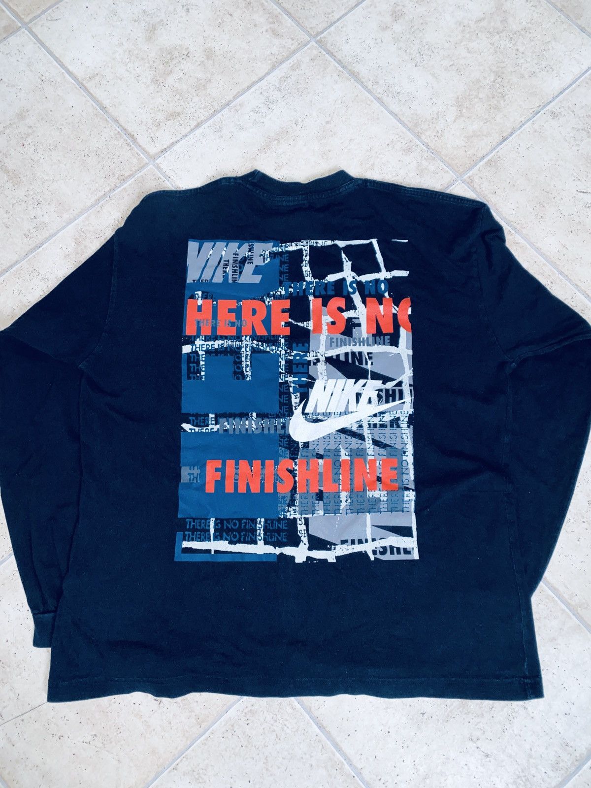 Nike 90s Swoosh Longsleeve Supreme Tn Stussy Size US XL / EU 56 / 4 - 1 Thumbnail