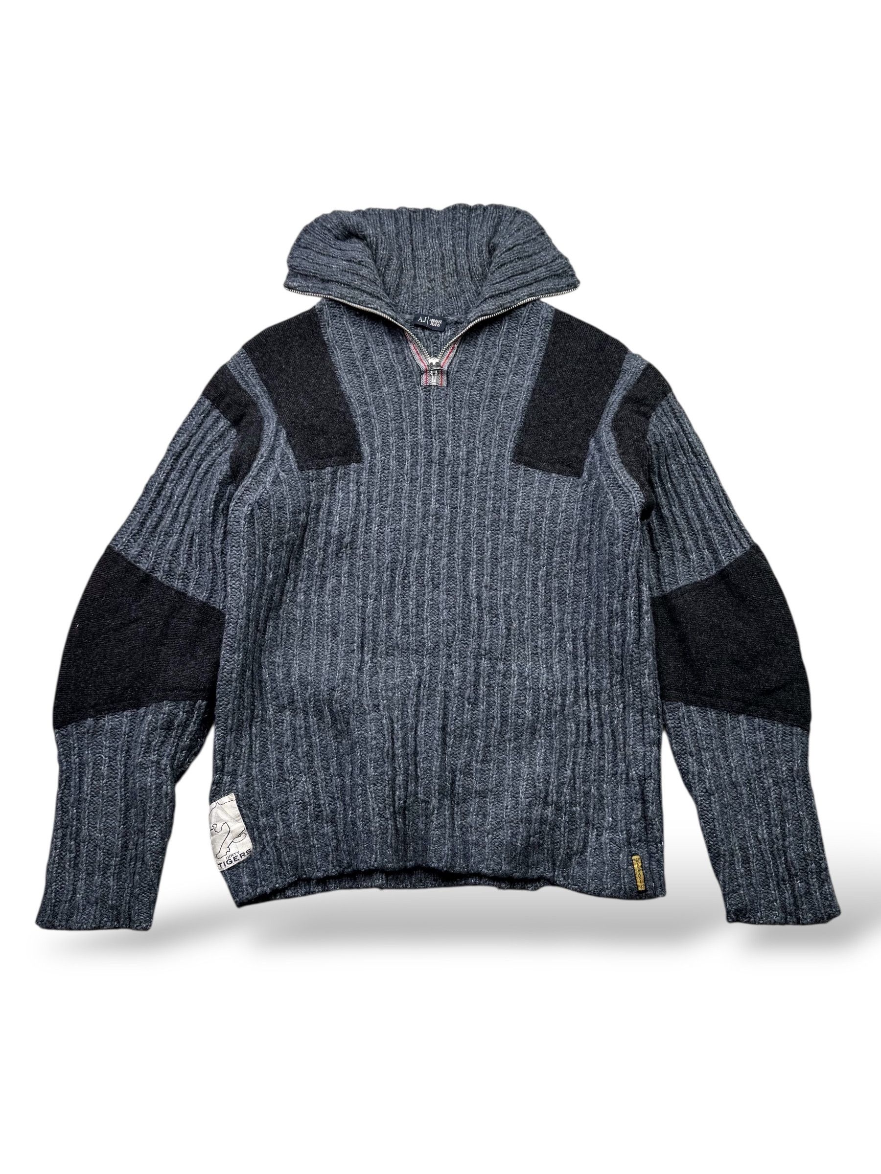 Armani × Vintage Archive Armani Jeans Vintage Zip Sweatshirt
